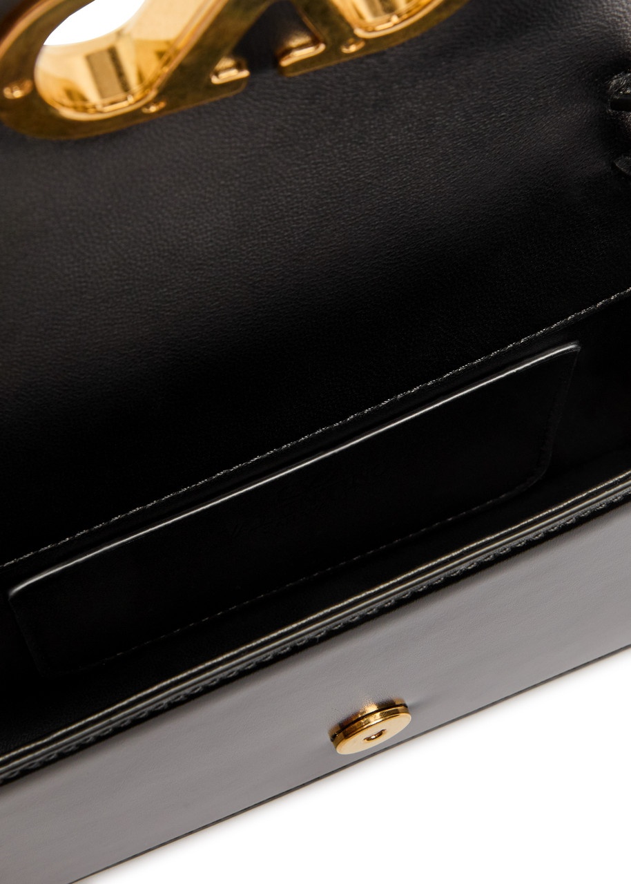 Valentino Garavani Vain Small Leather Clutch - 4