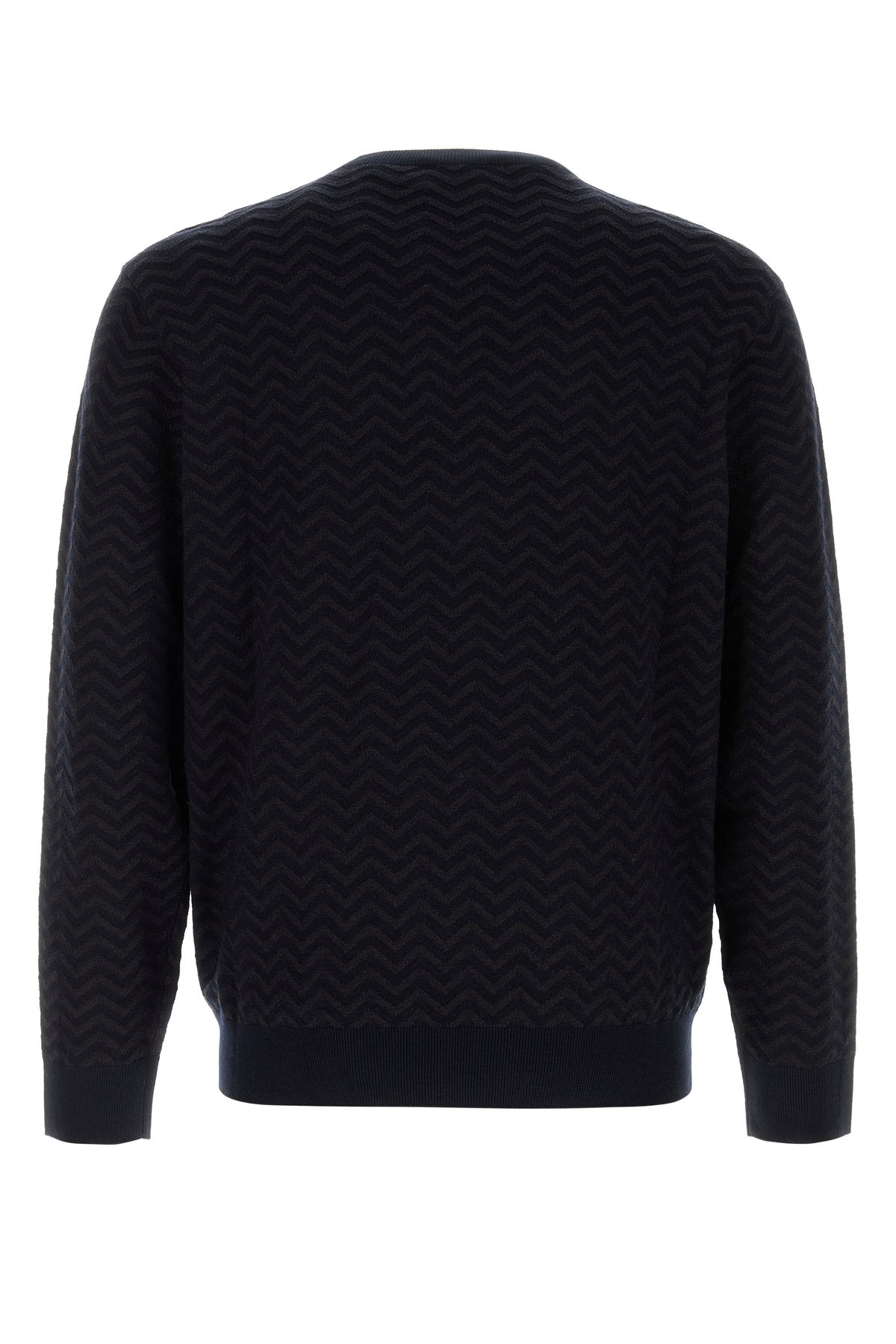 Embroidered stretch wool blend sweater - 2