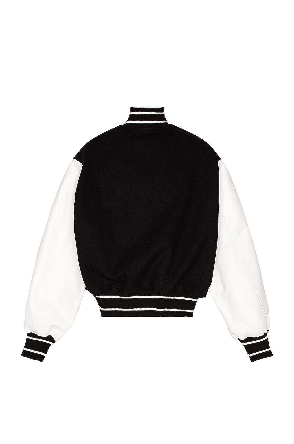 Wool & Leather Varsity Jacket - 2