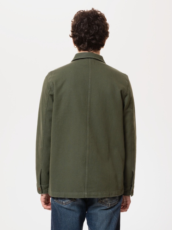 Barney Worker Jacket Olive - 5