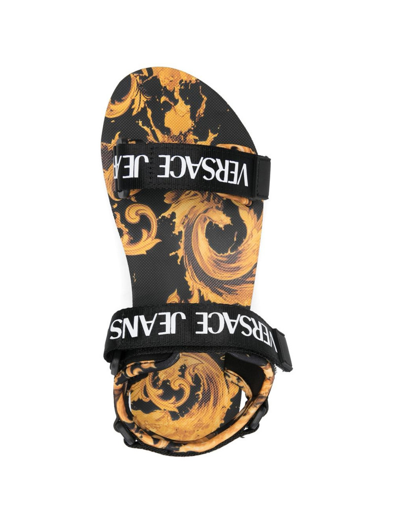 logo-strap sandals 4
