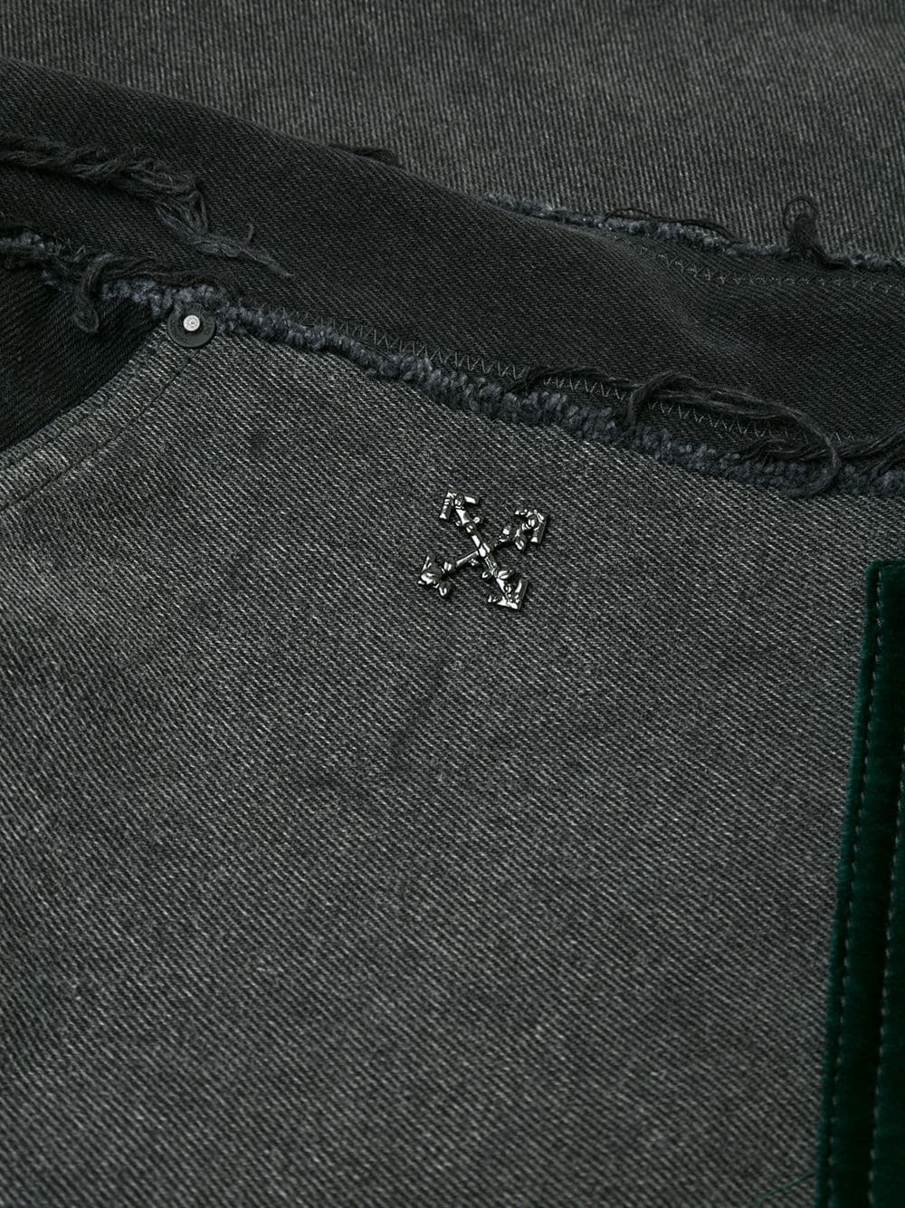 patch-detail Arrows-motif jeans - 7