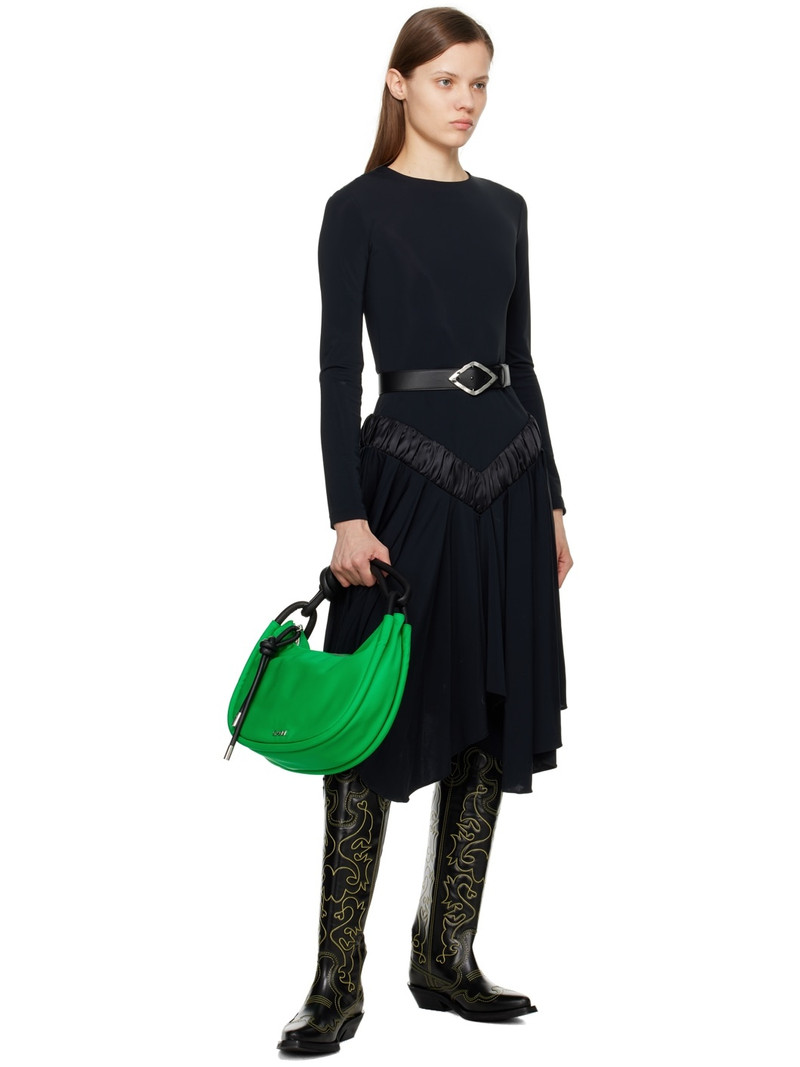 GANNI Black & Yellow Western Tall Boots outlook