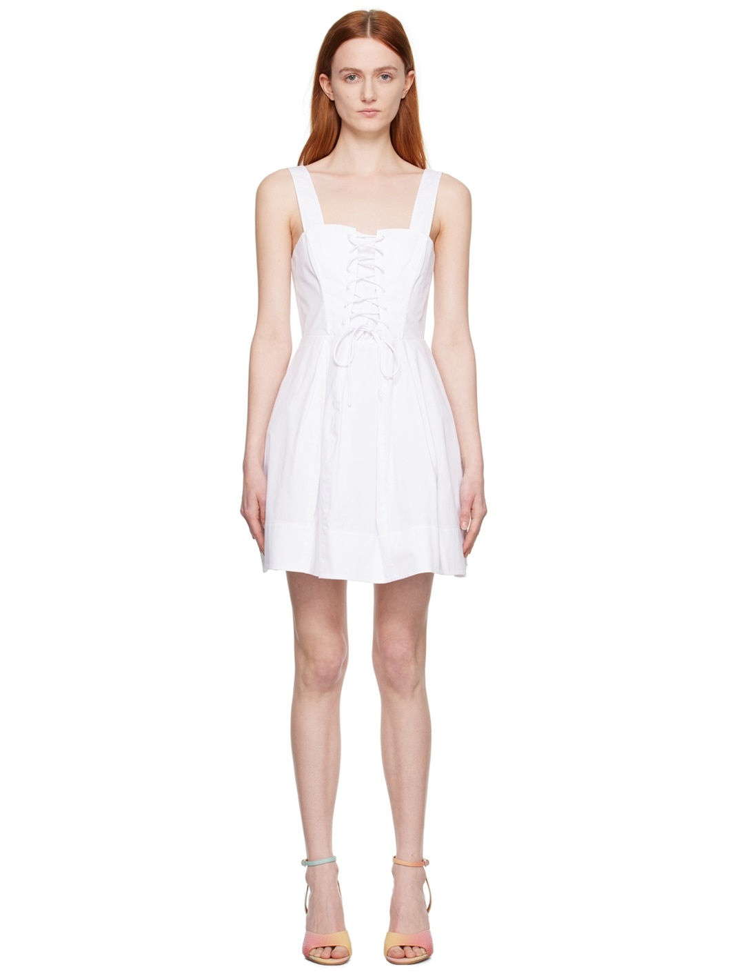 White Sutton Minidress - 1