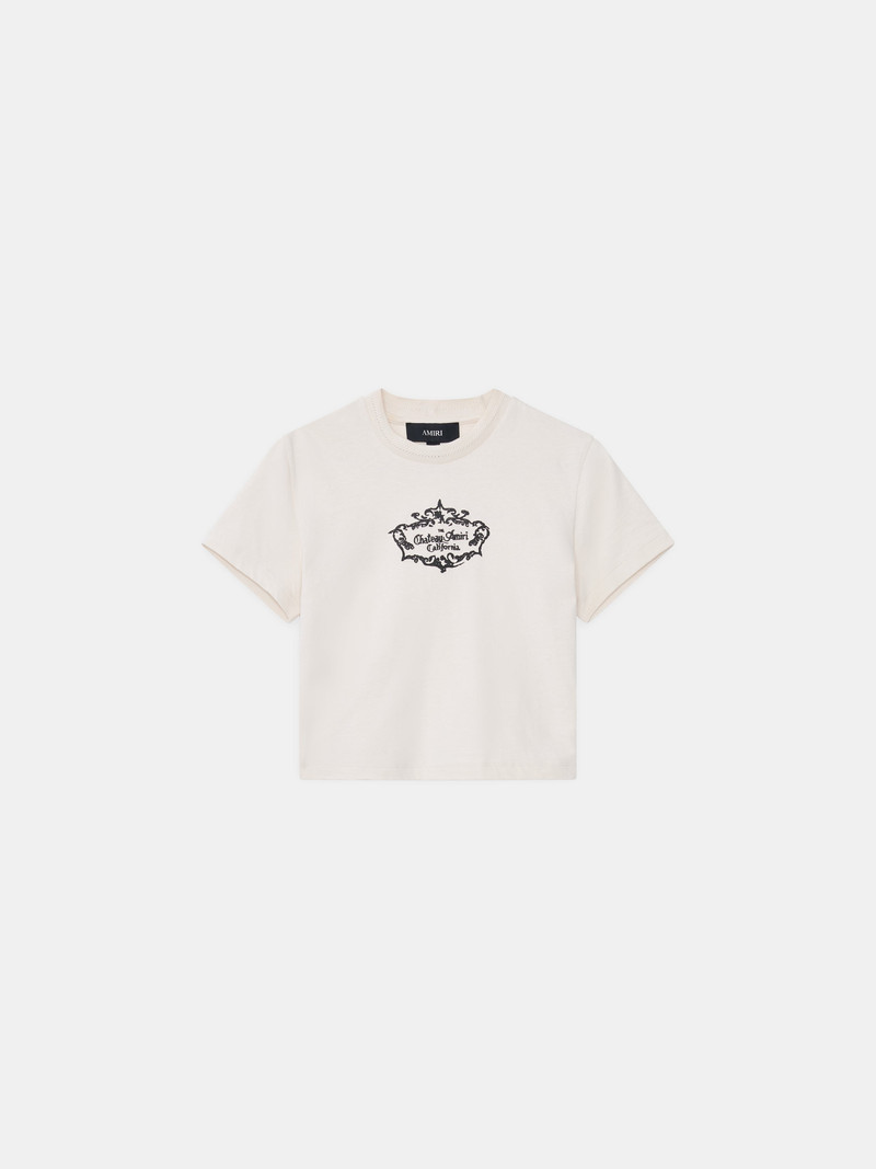 WOMEN'S CHATEAU CREST BABY TEE 1