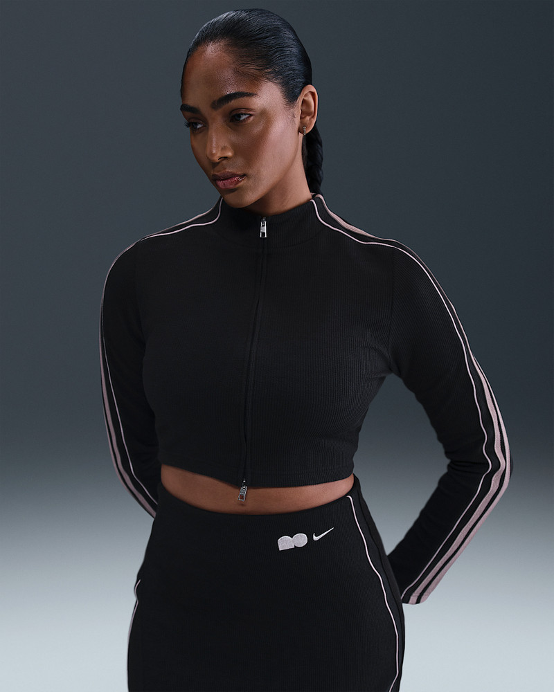Naomi Osaka Women's Long-Sleeve Full-Zip Top 1