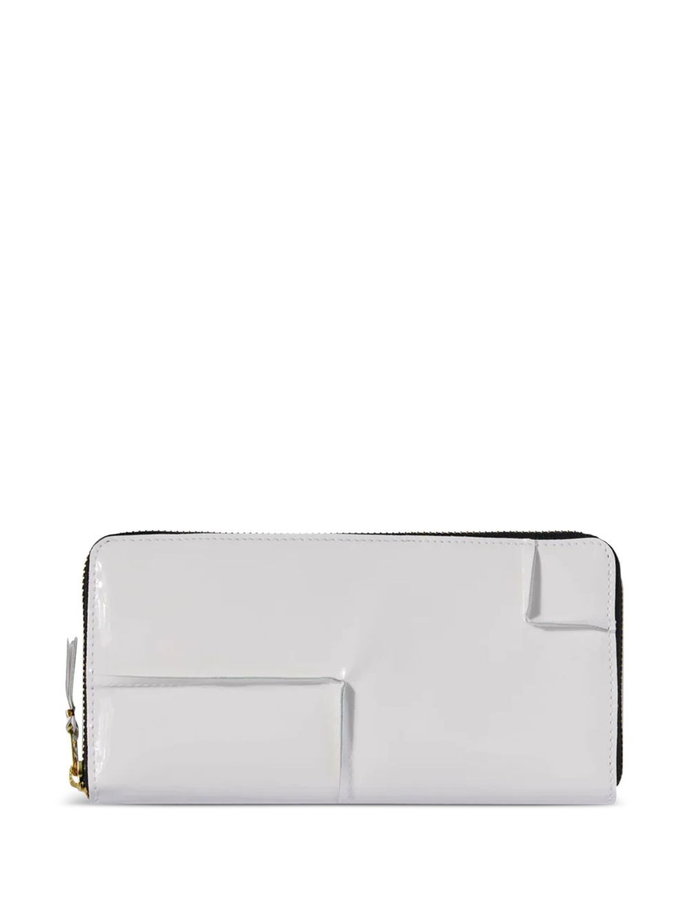 panelled zip-around wallet - 1