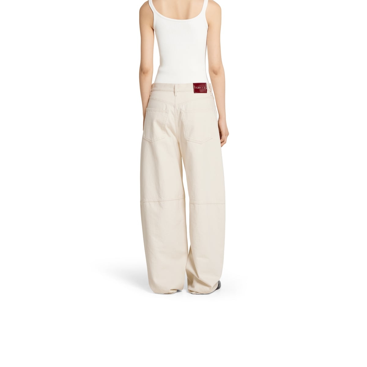 Balloon denim pant - 4