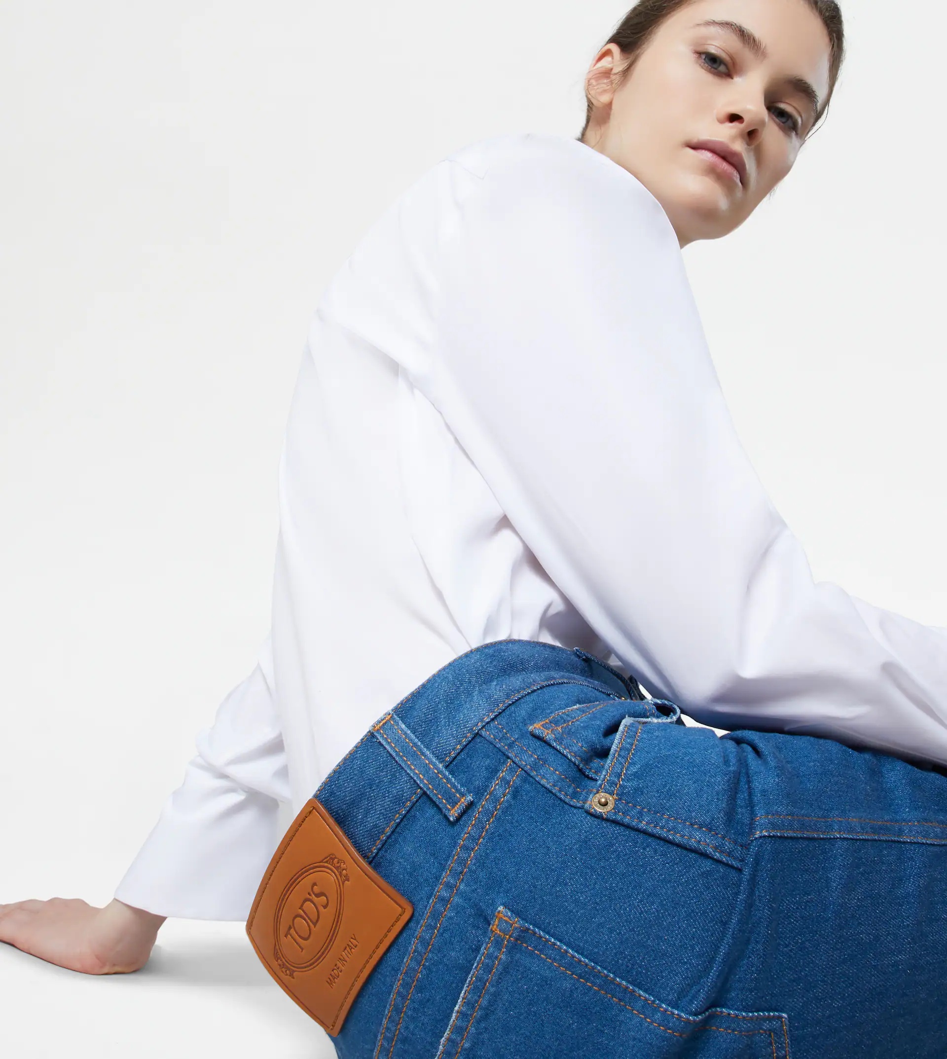 5 POCKET JEANS - BLUE - 5
