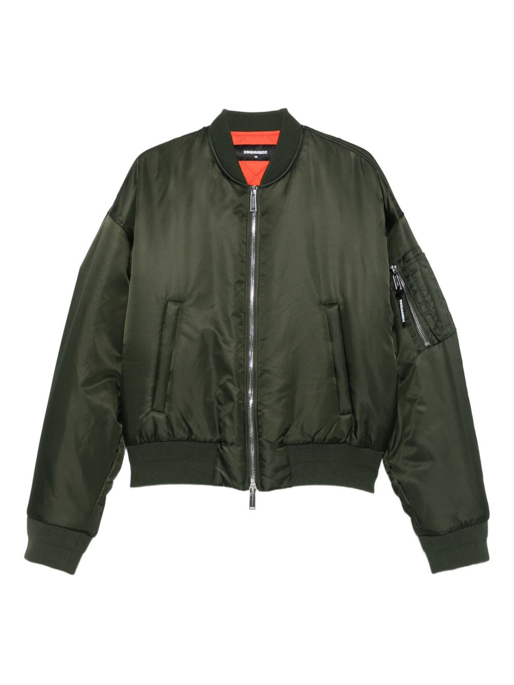 zip-front bomber jacket - 1