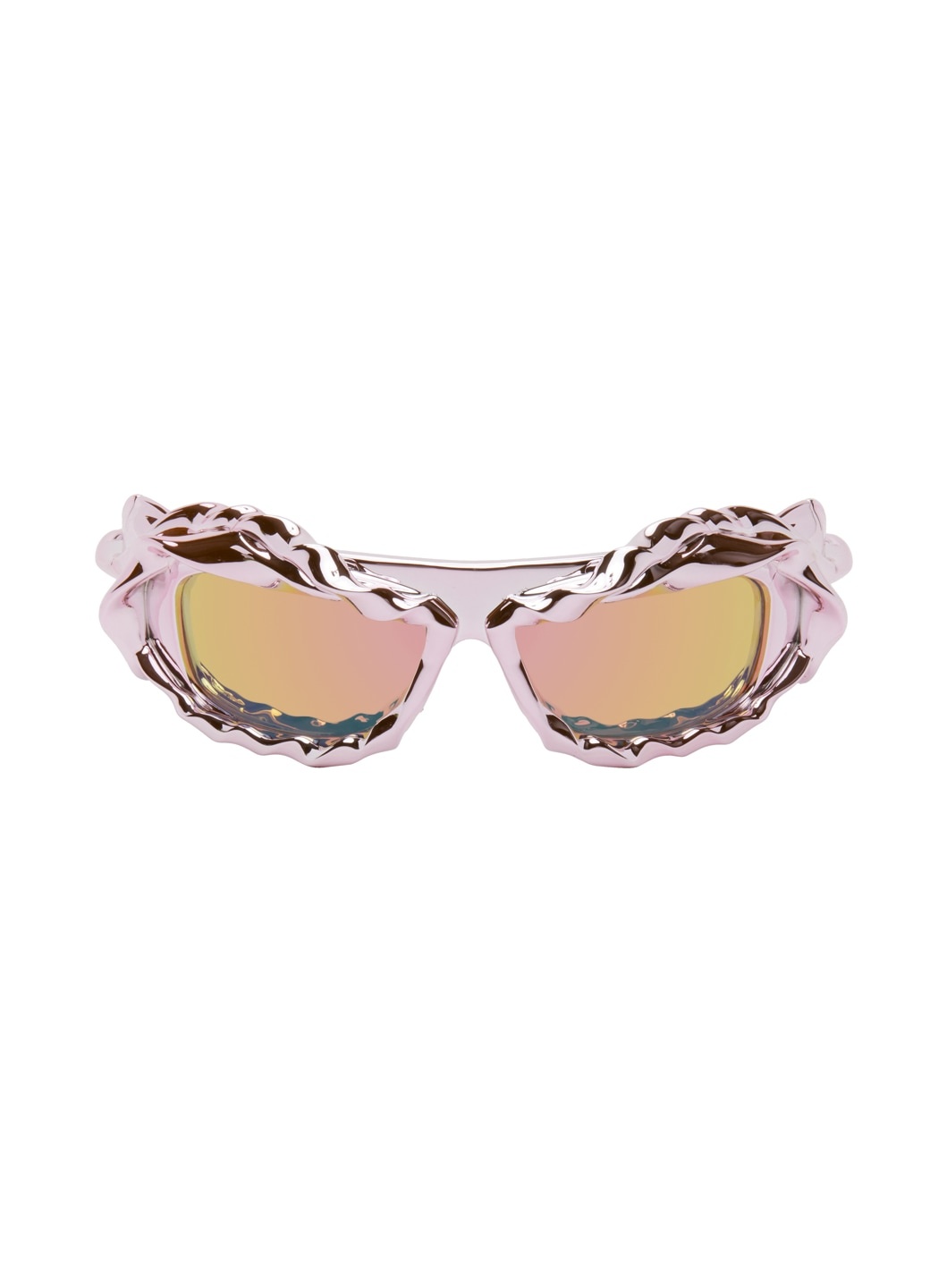 Pink Twisted Sunglasses - 1