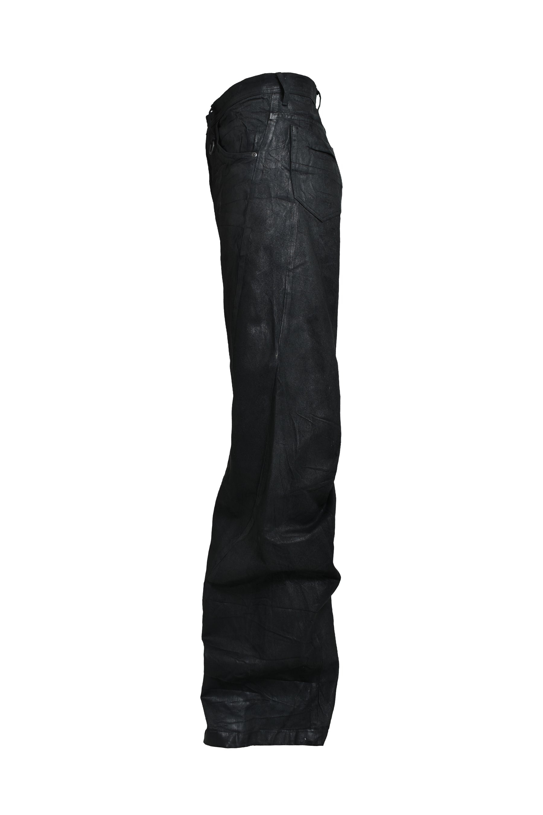 10OZ COATING DENIM PANTS / BLK - 7