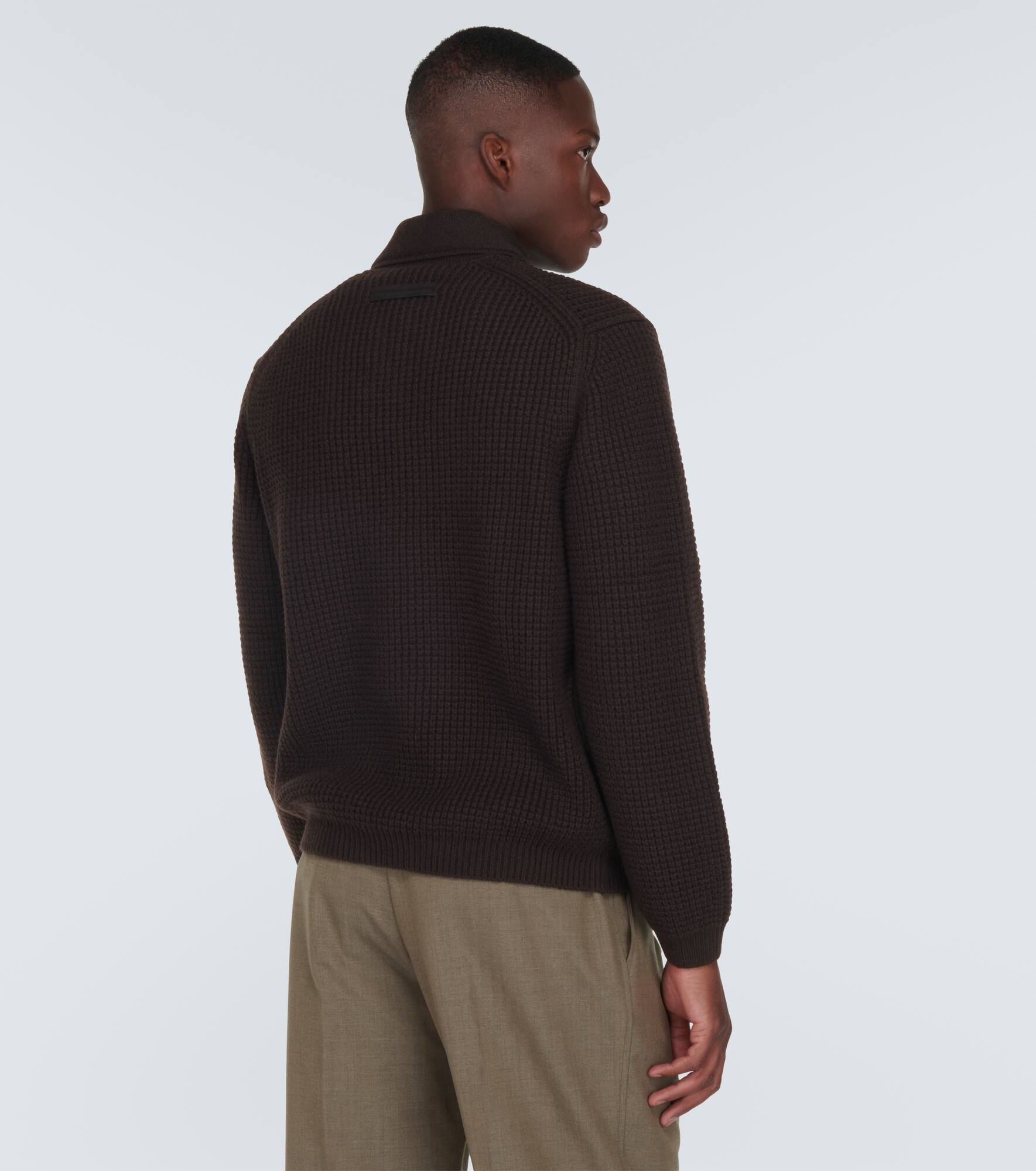Oasi cashmere polo sweater - 4