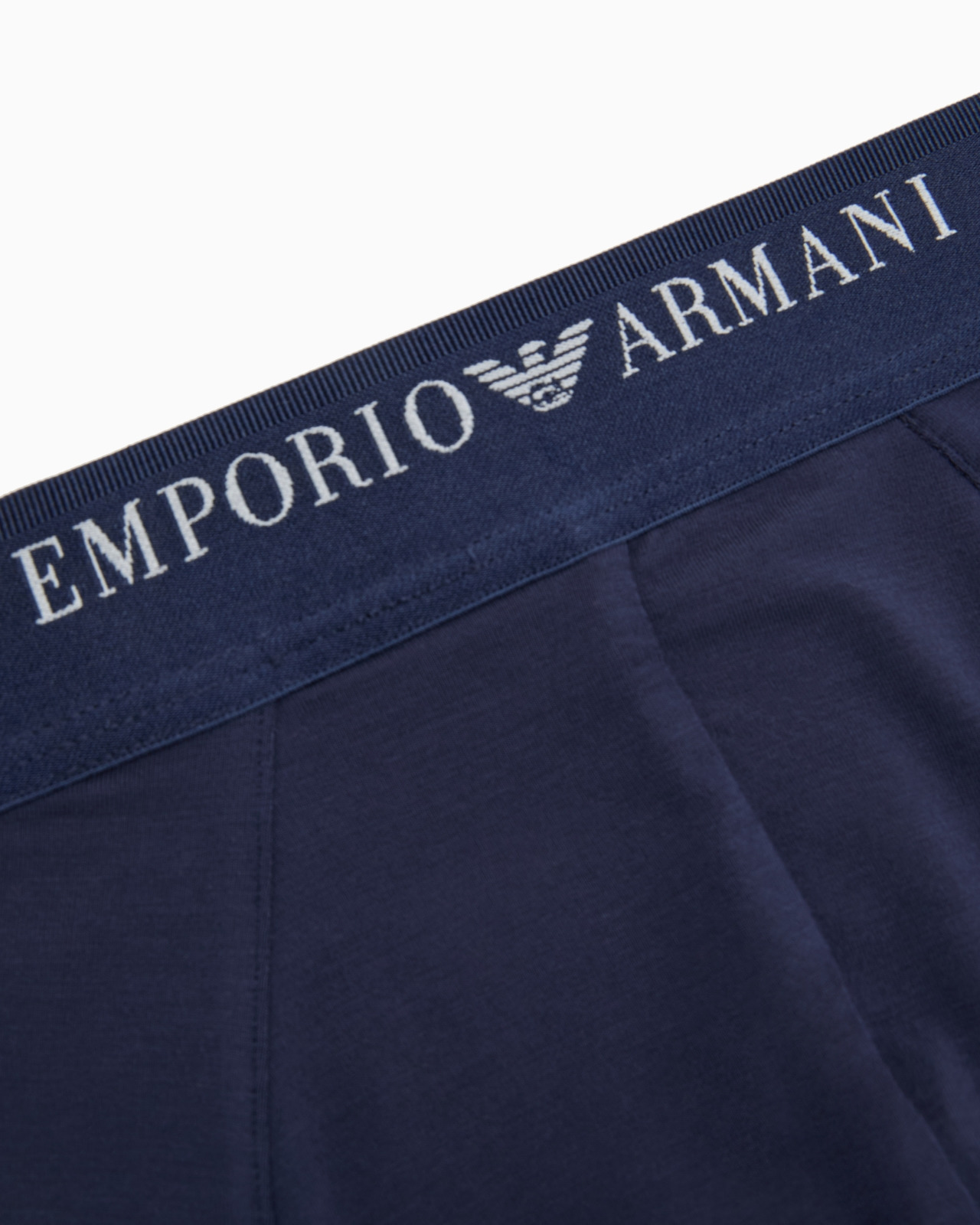 Soft modal briefs with logo waist - 4