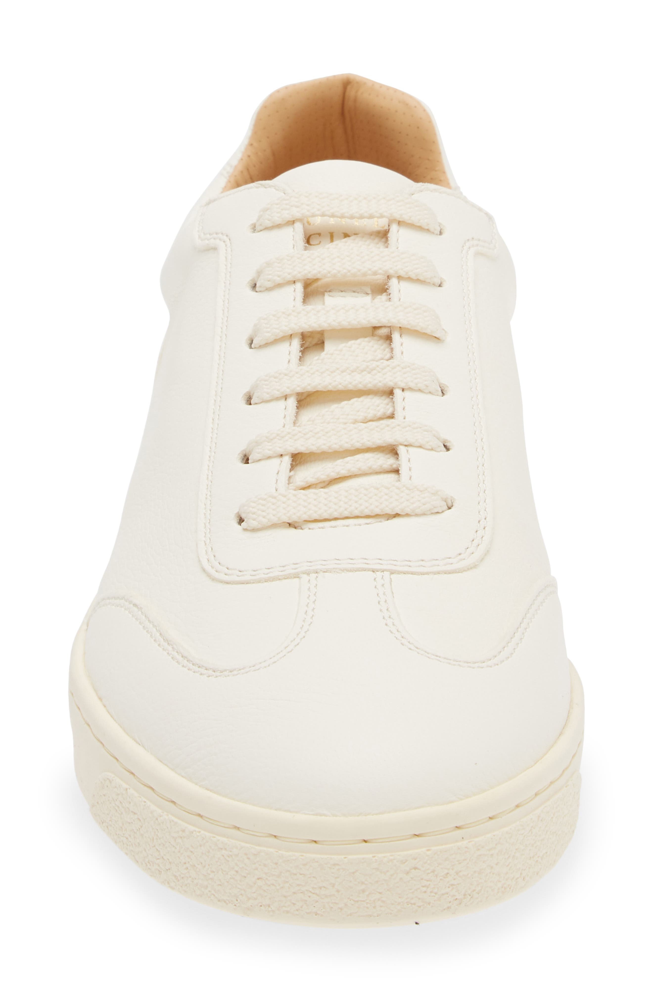 Deerskin Leather Low Top Sneaker - 4