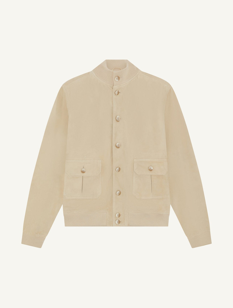 VINCENTE SUEDE BOMBER JACKET 1