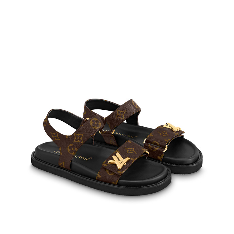 LV Sunset Comfort Flat Sandal 3