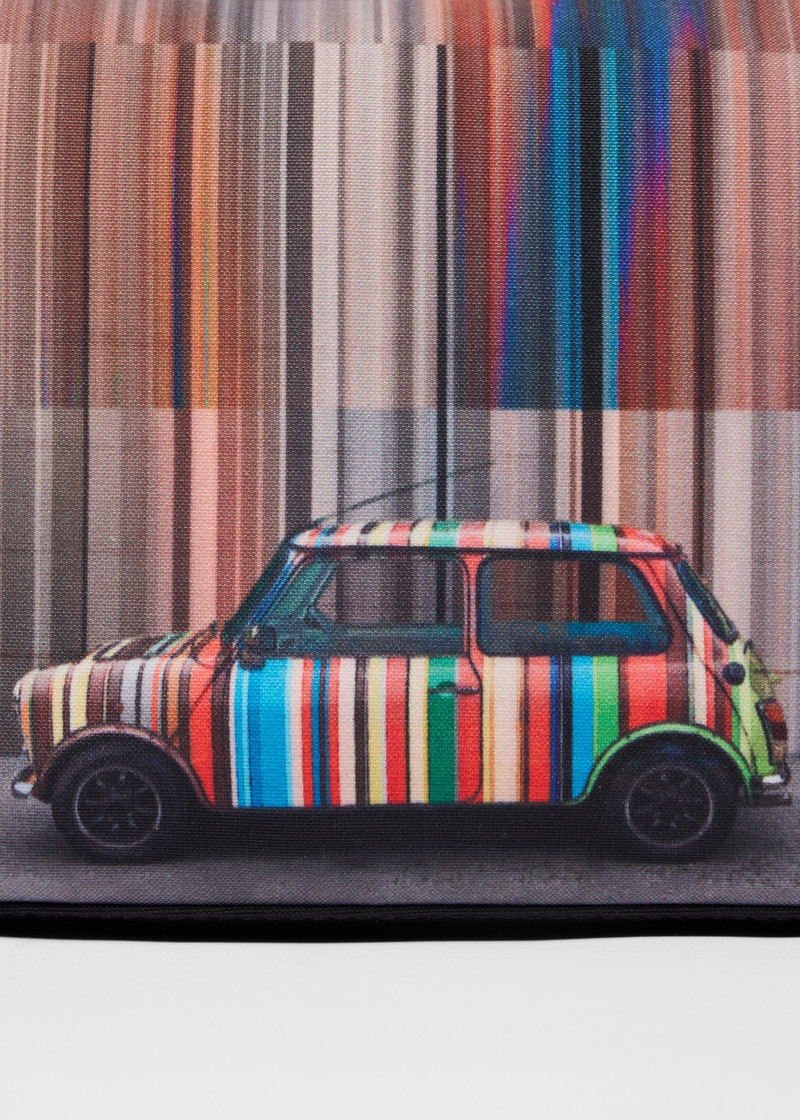 Paul Smith 'Mini Stripe' Print Wash Bag outlook