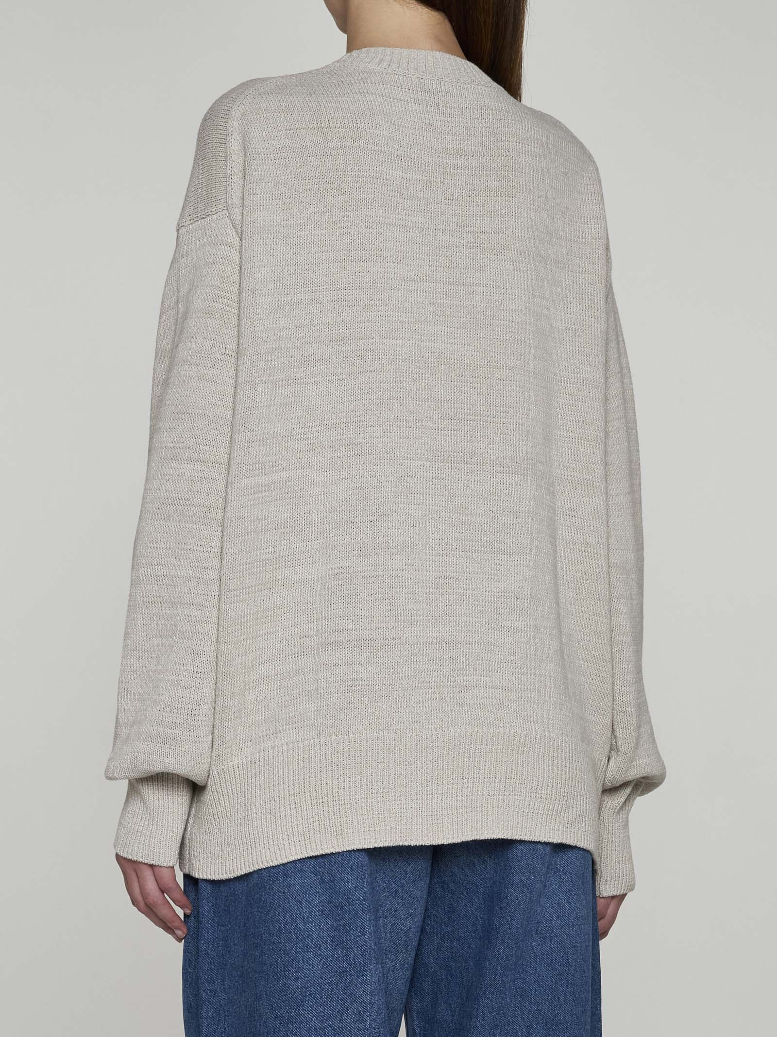 Corde cotton-blend sweater - 4