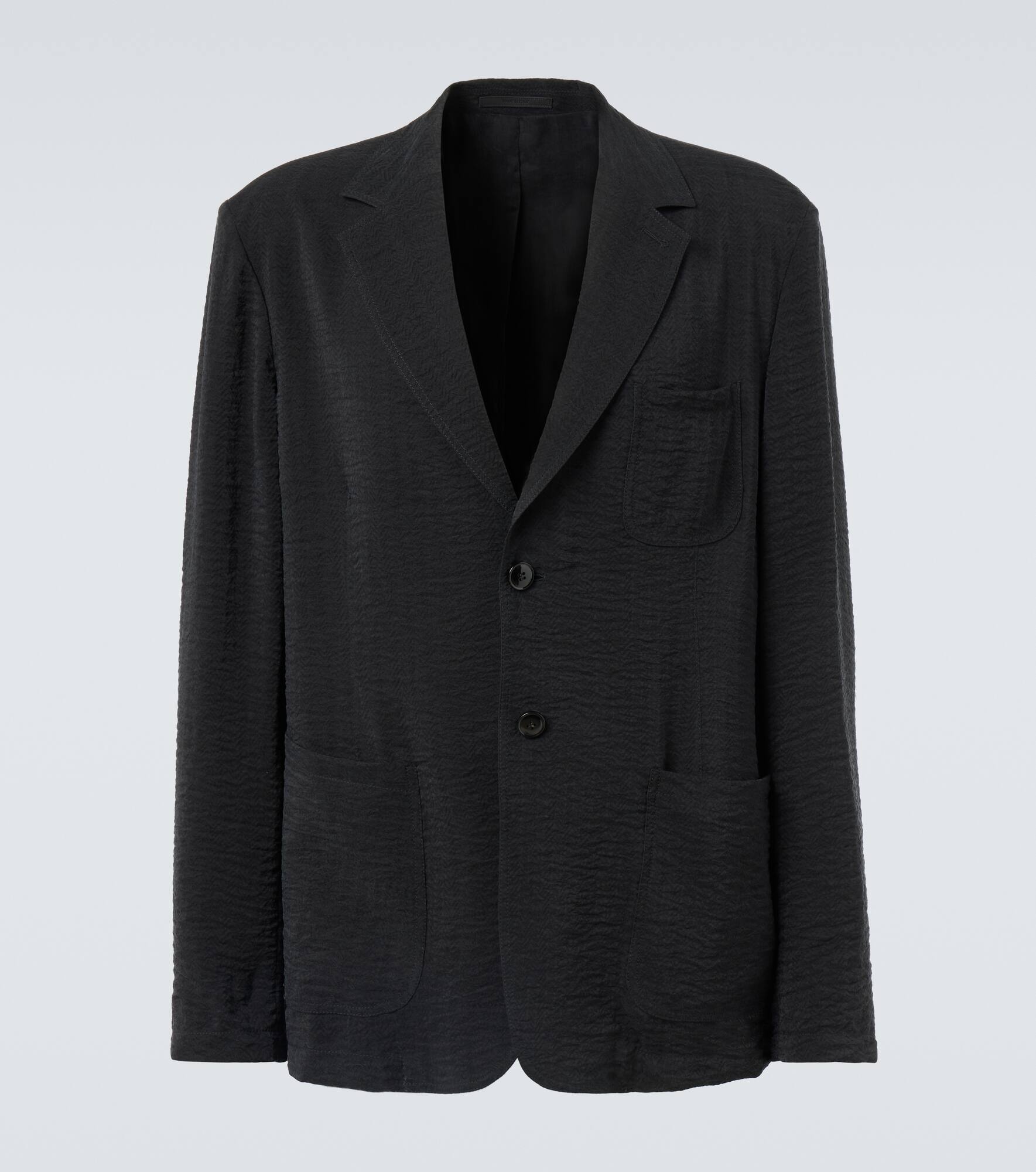 Single-breasted blazer - 1