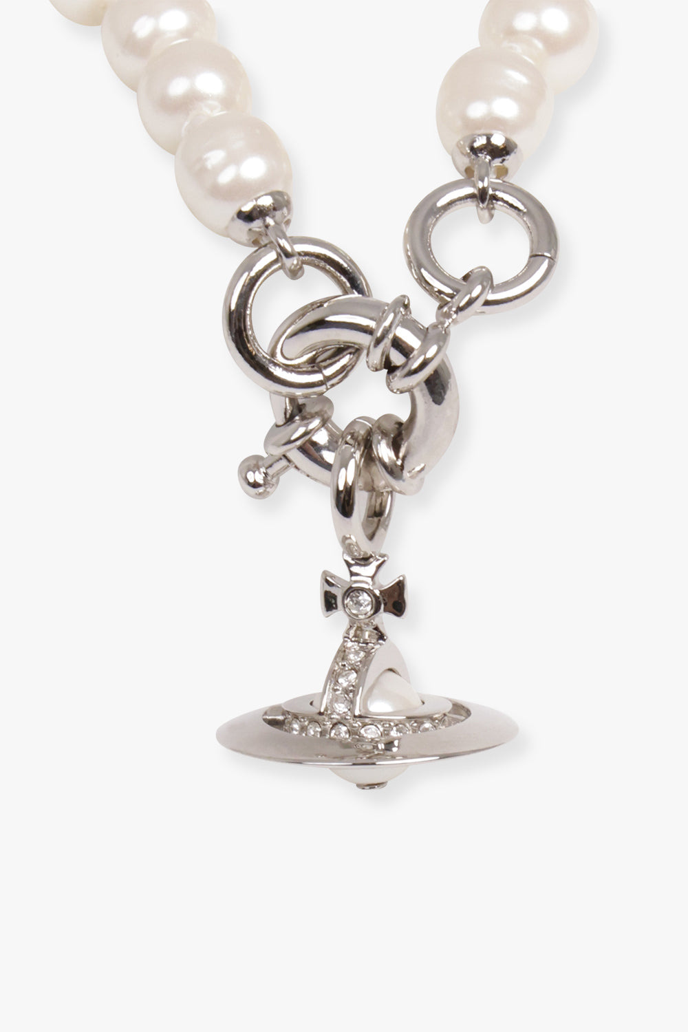 ALESKA BRACELET | SILVER/CREAM ROSE PEARL - 2