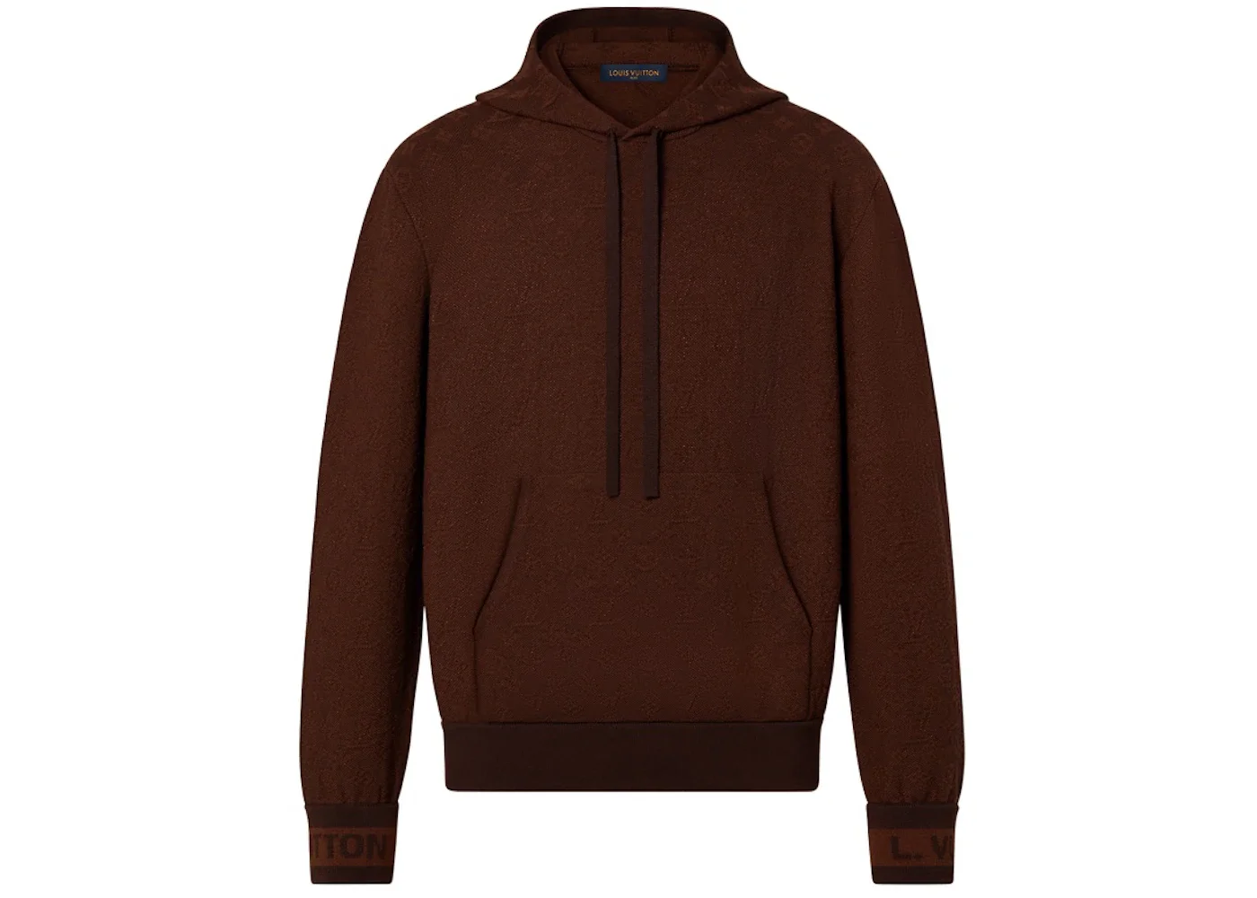 Louis Vuitton Monogram Hoodie Brown - 1