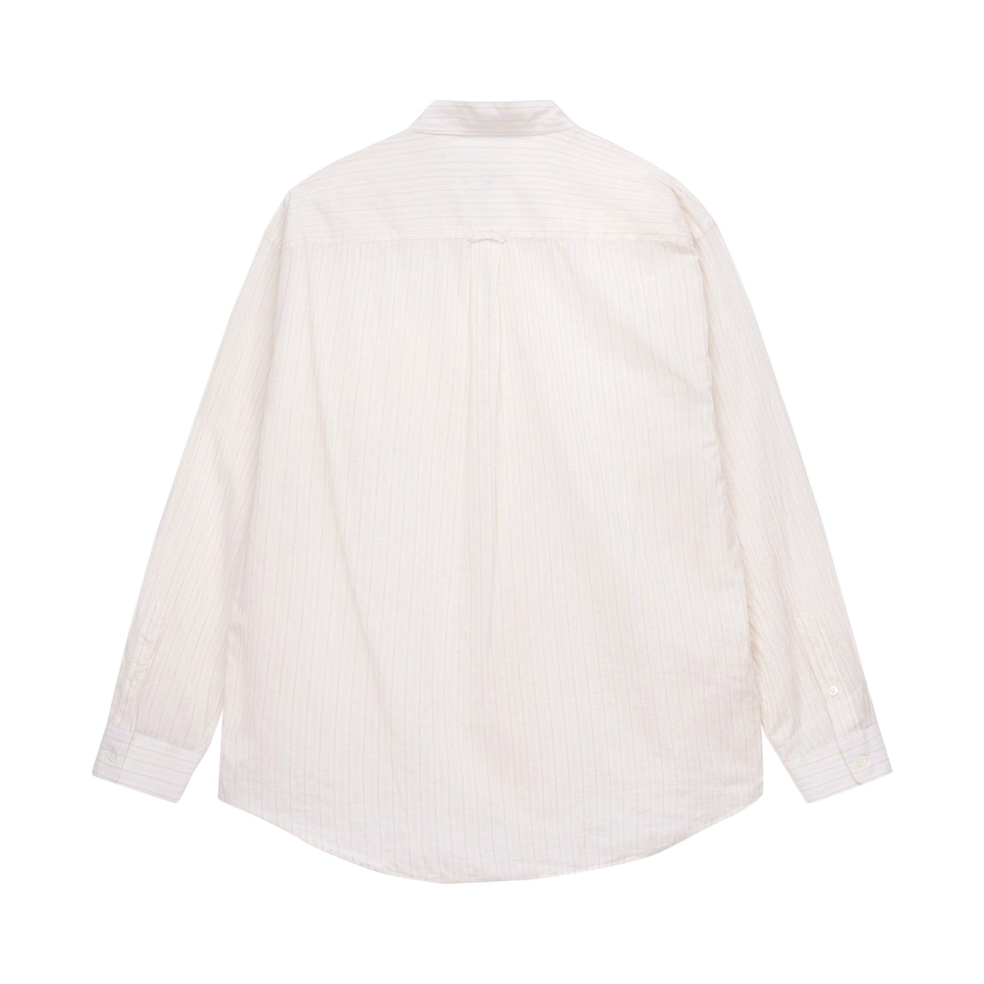 Stussy Light Weight Classic Shirt 'Off White Stripe' - 2