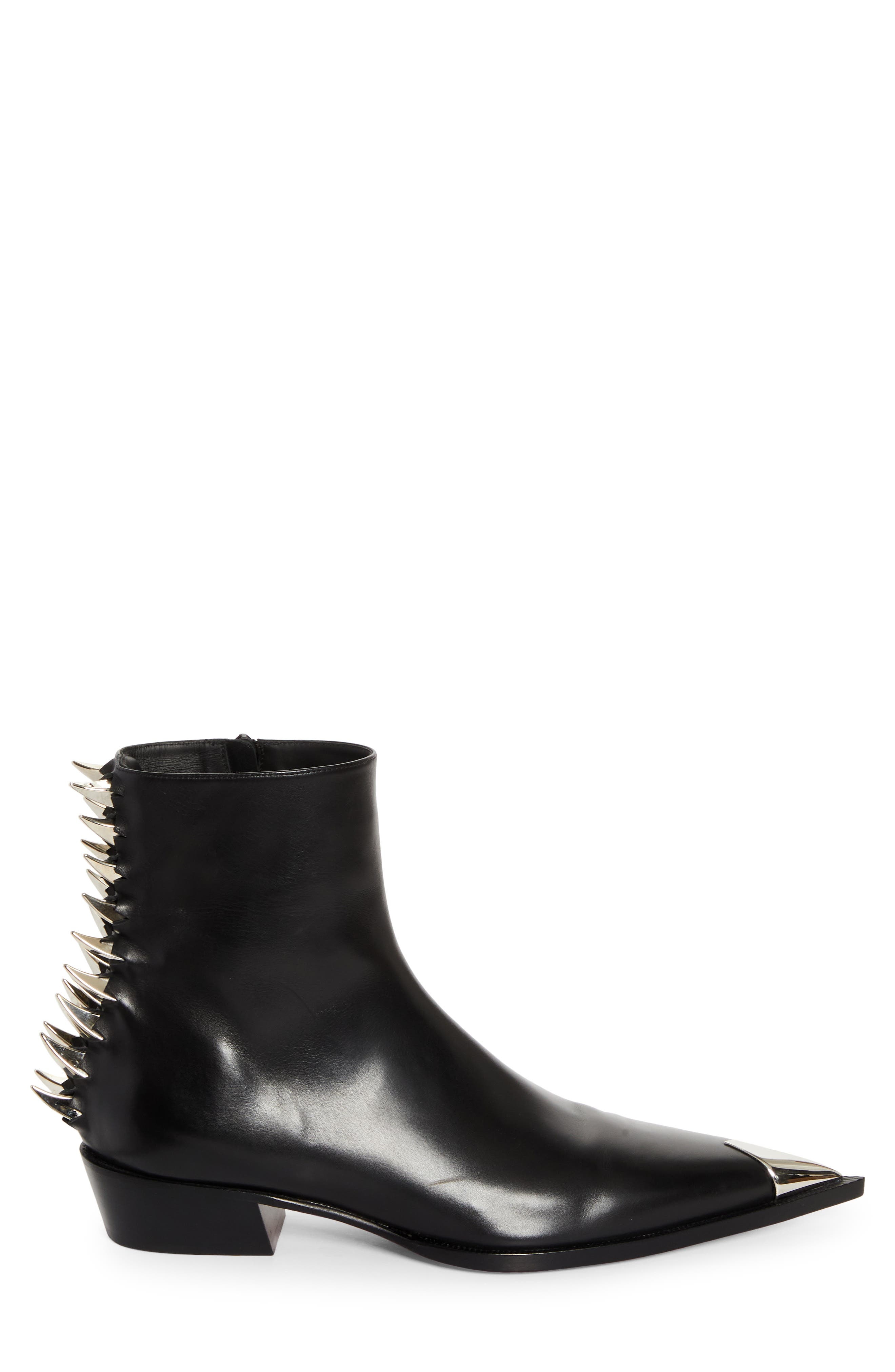 Christian Louboutin Mr Clawiss Spike Pointy Cap Toe Boot in Black at Nordstrom - 3