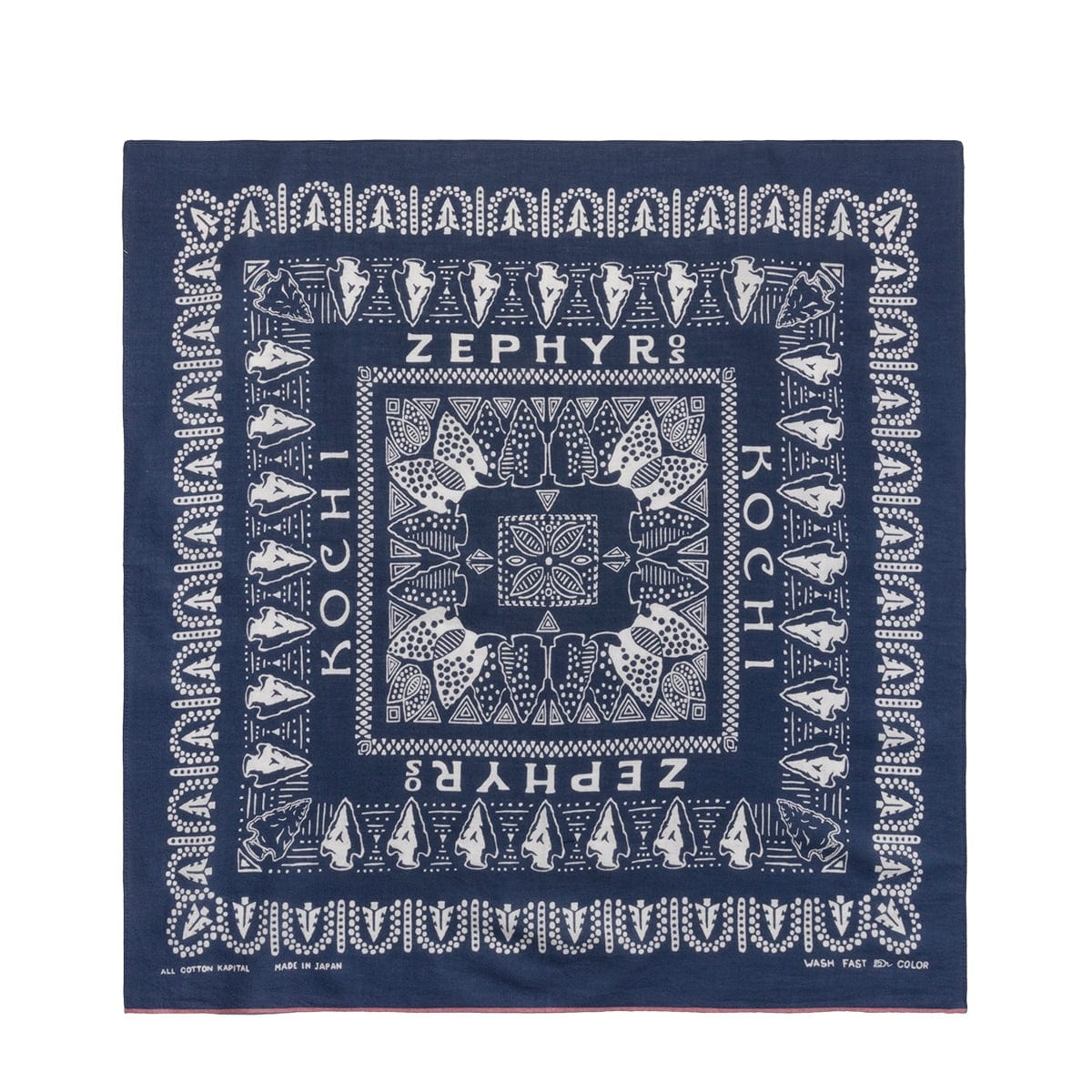 FASTCOLOR SELVEDGE BANDANNA (KOCHI & ZEPHYROS) - 2