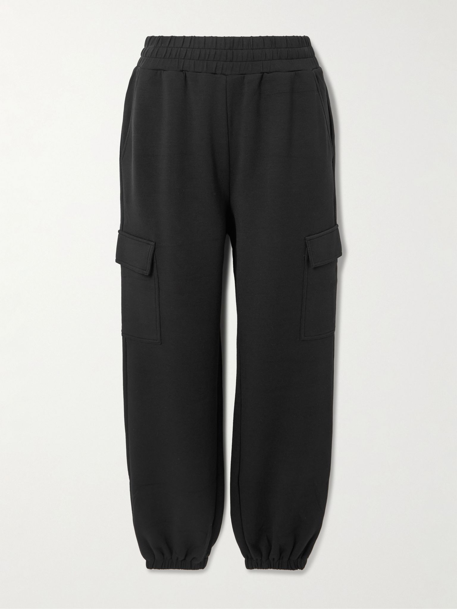 The Cargo DoubleSoft® track pants Black - 1