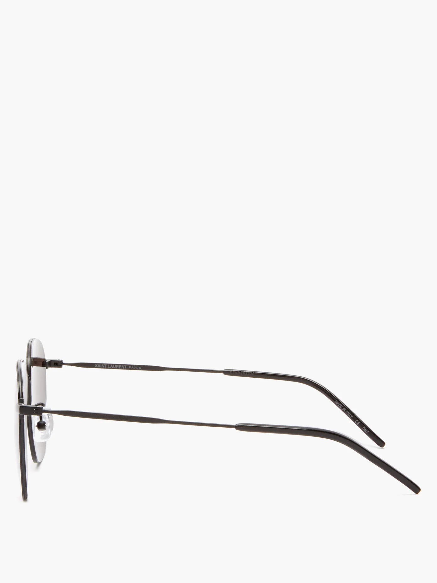 Square metal sunglasses - 3