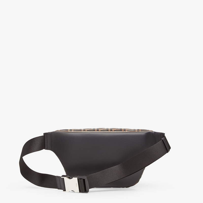 Brown leather belt bag 3