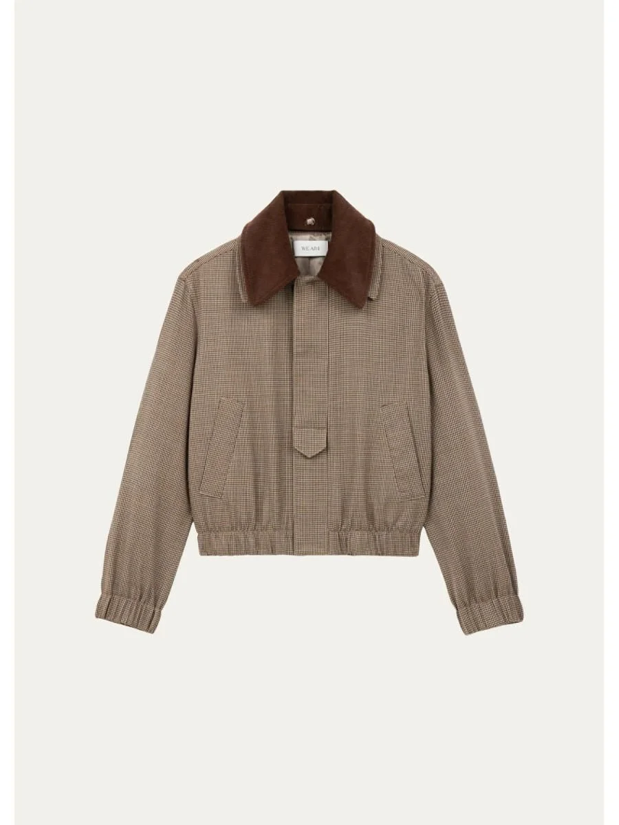 The Oxford Houndstooth Bomber Jacket - 1