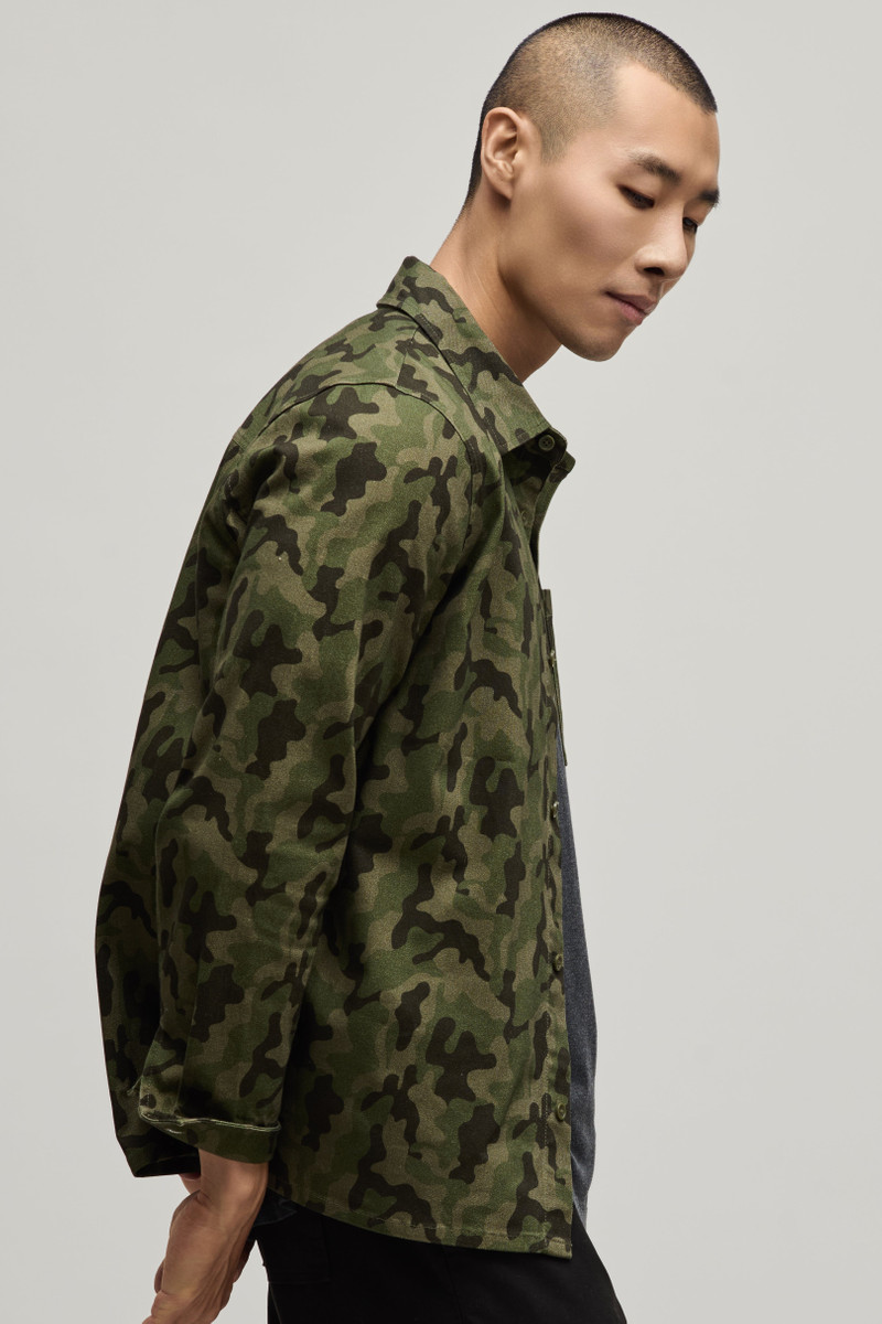 Barefoot Dreams Cotton Twill Shirt Jacket outlook