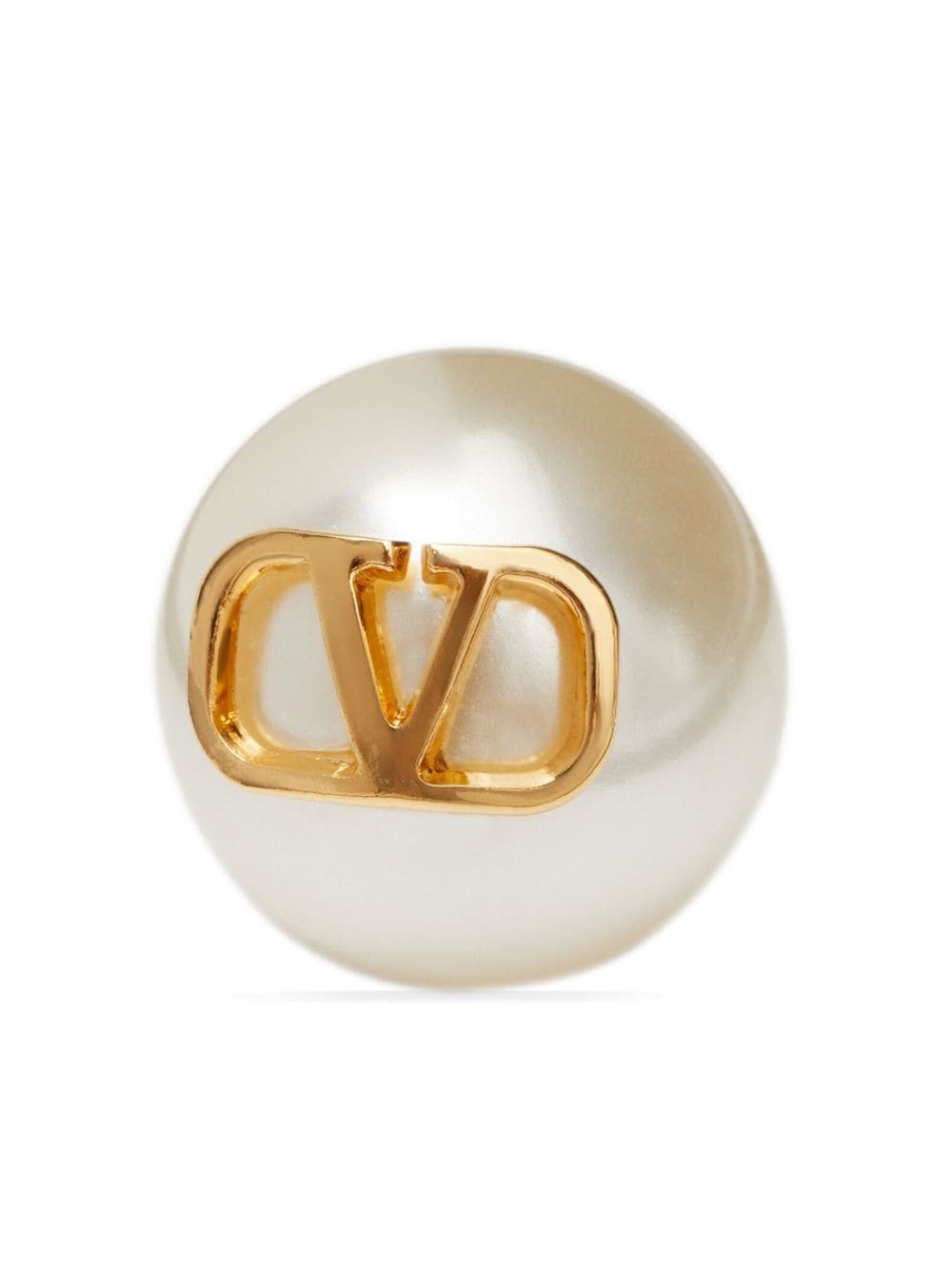 Vlogo pearl stud earrings - 3