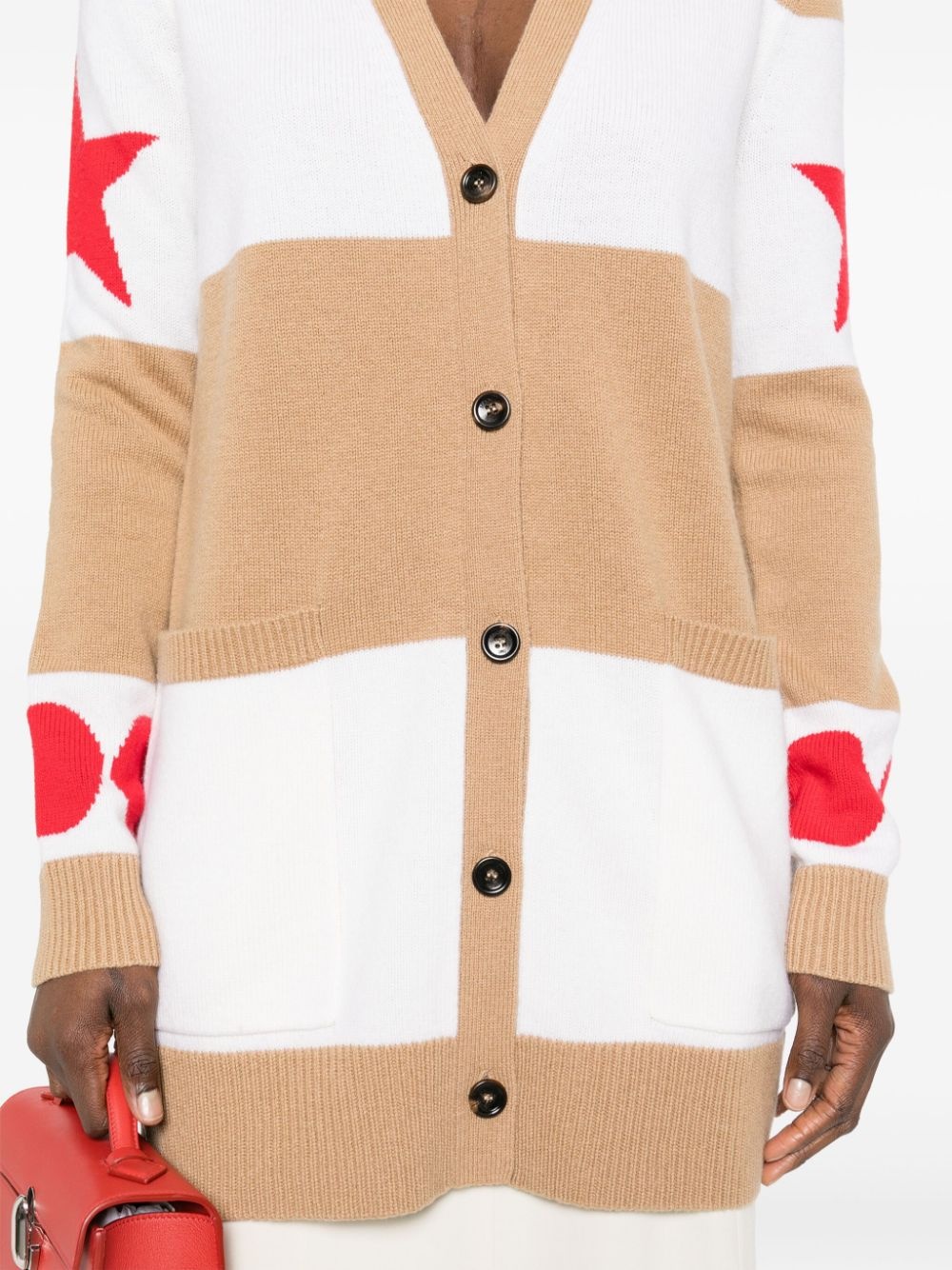 Valido 1951-motif striped cardigan - 5