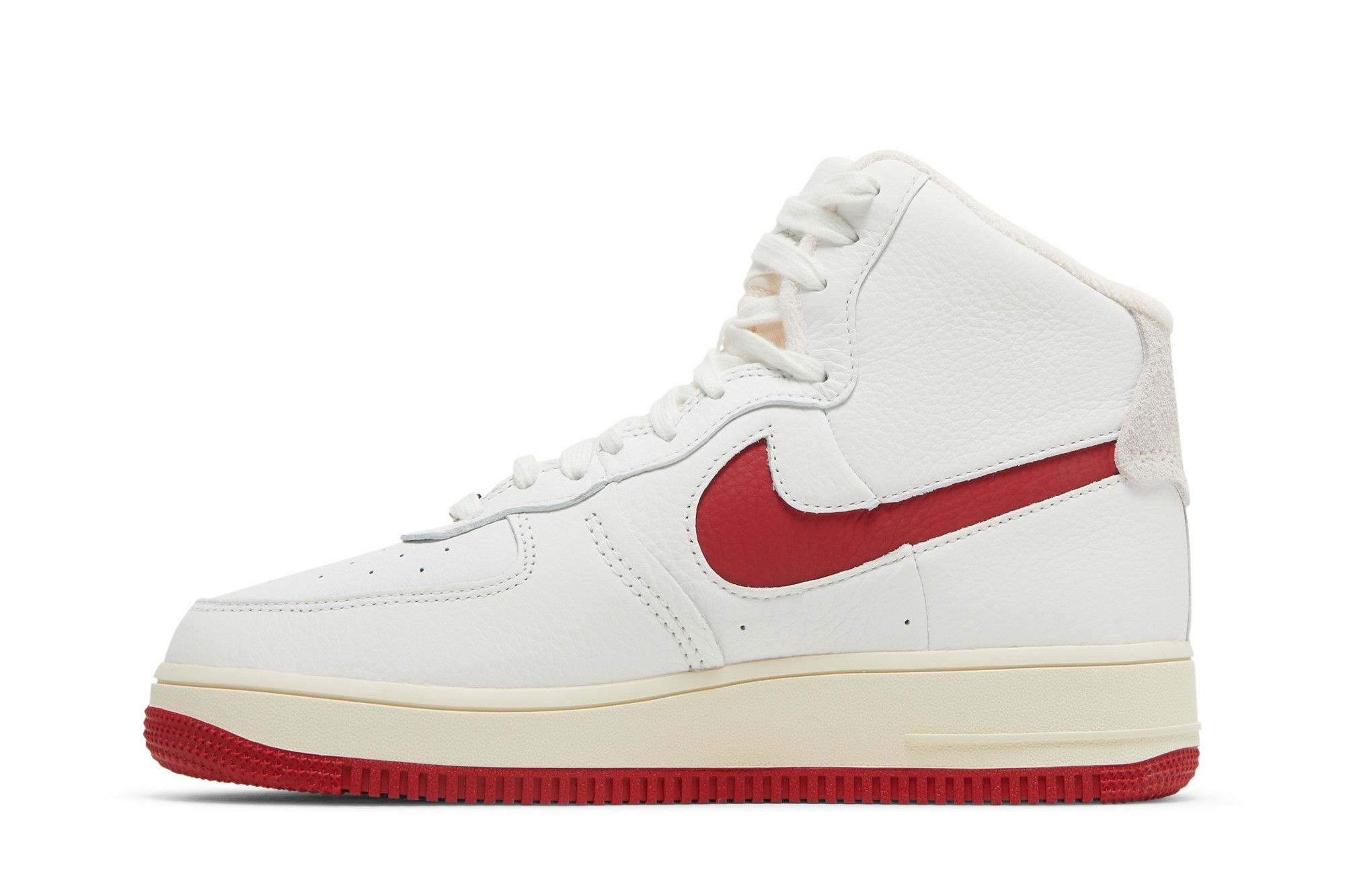 Wmns Air Force 1 High Sculpt 'White Gym Red' - 3