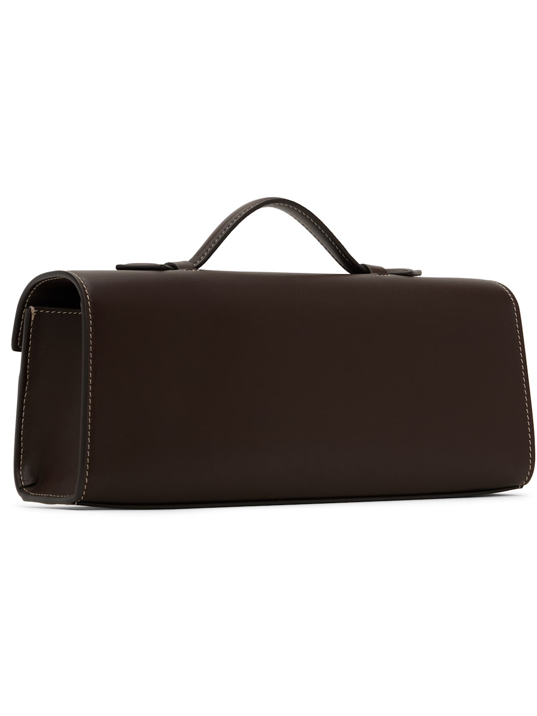 Brown Slim Symmetry Pochette Bag - 3