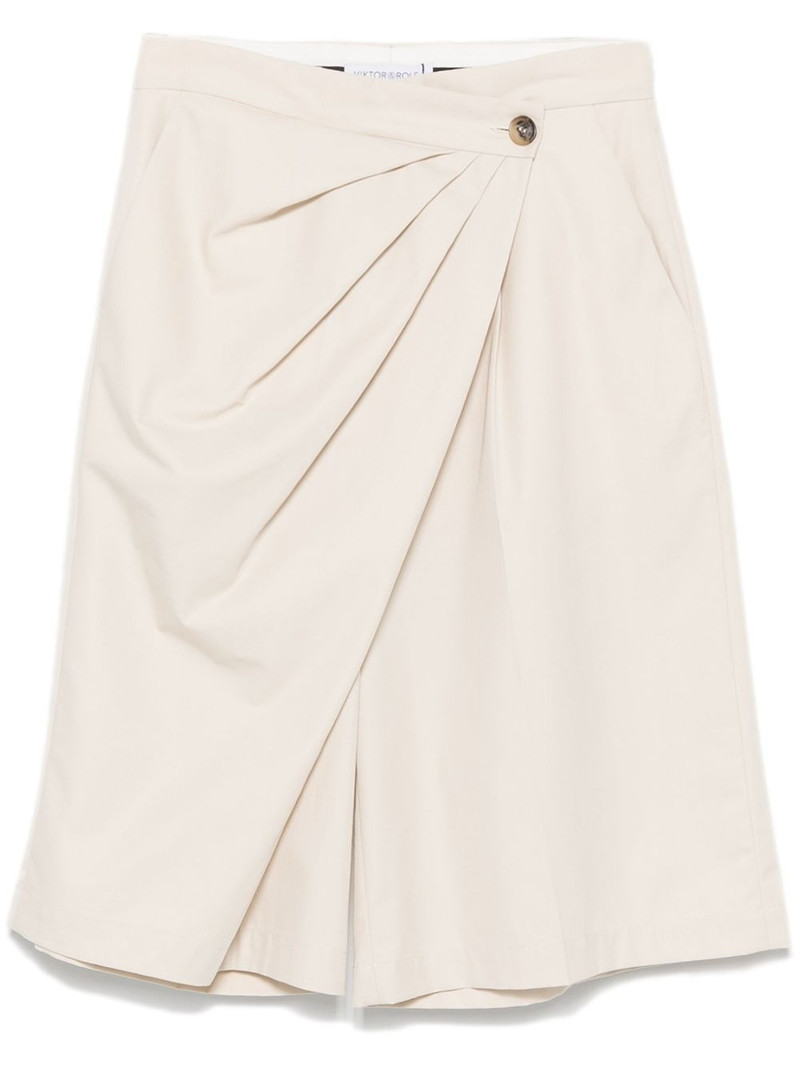 draped shorts 1
