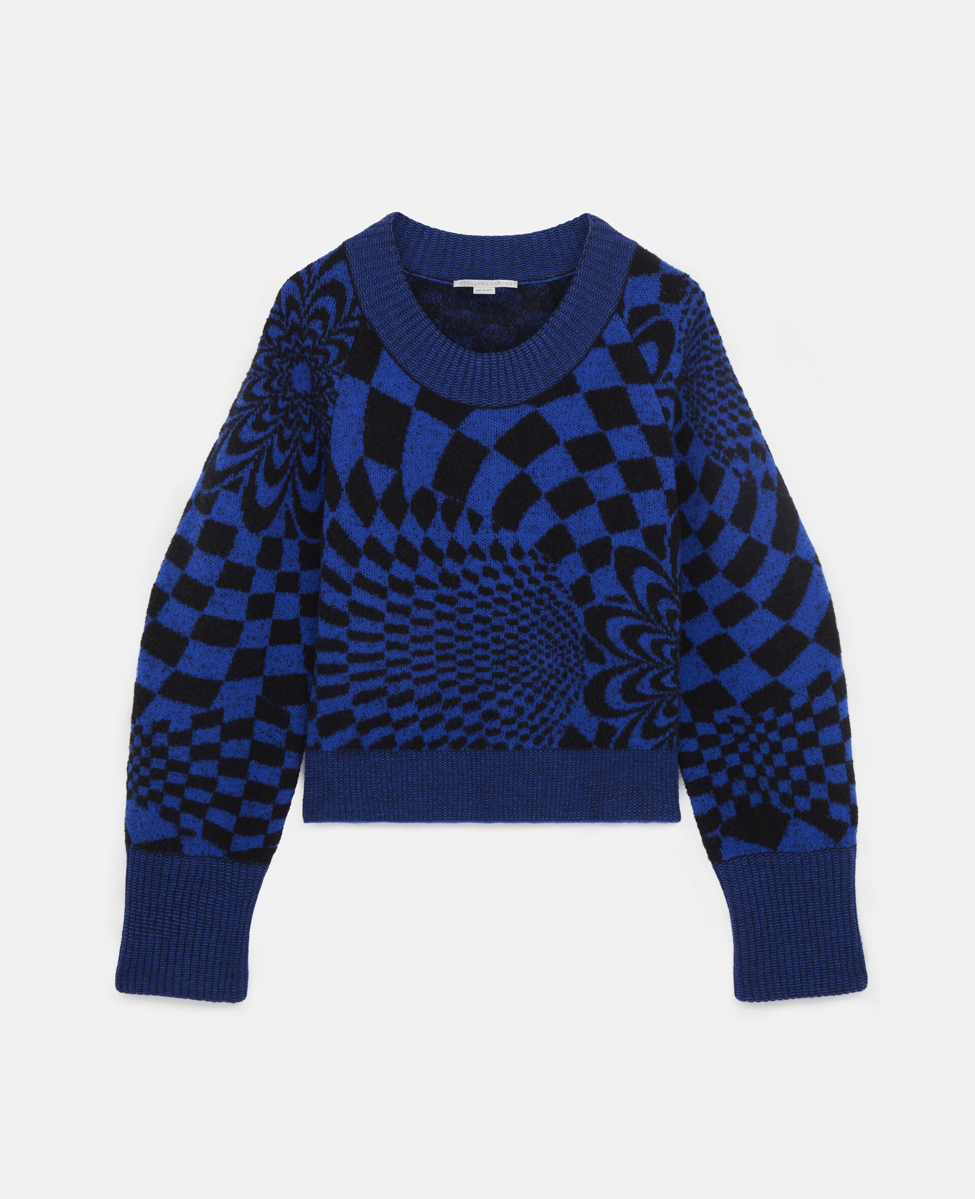 Geometric Pattern Sweater - 1