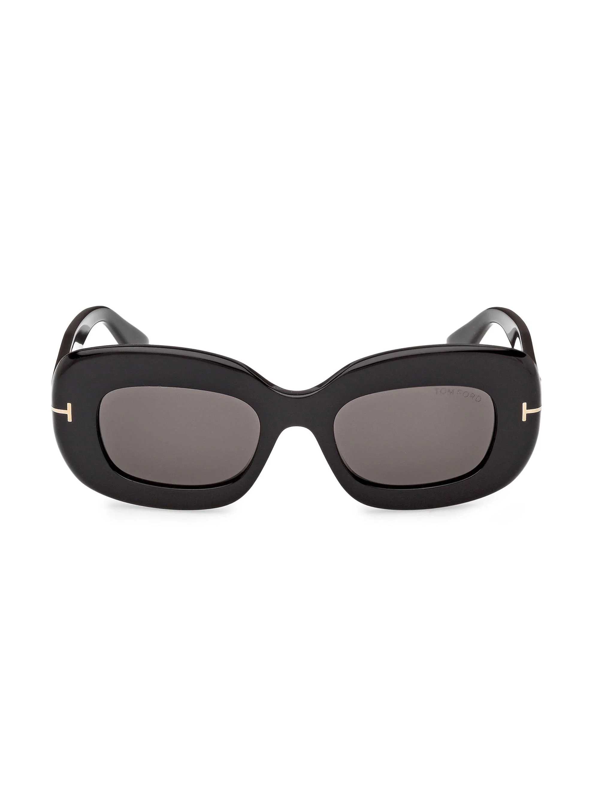 Women's Islay 50MM Oval Sunglasses - Black - 1