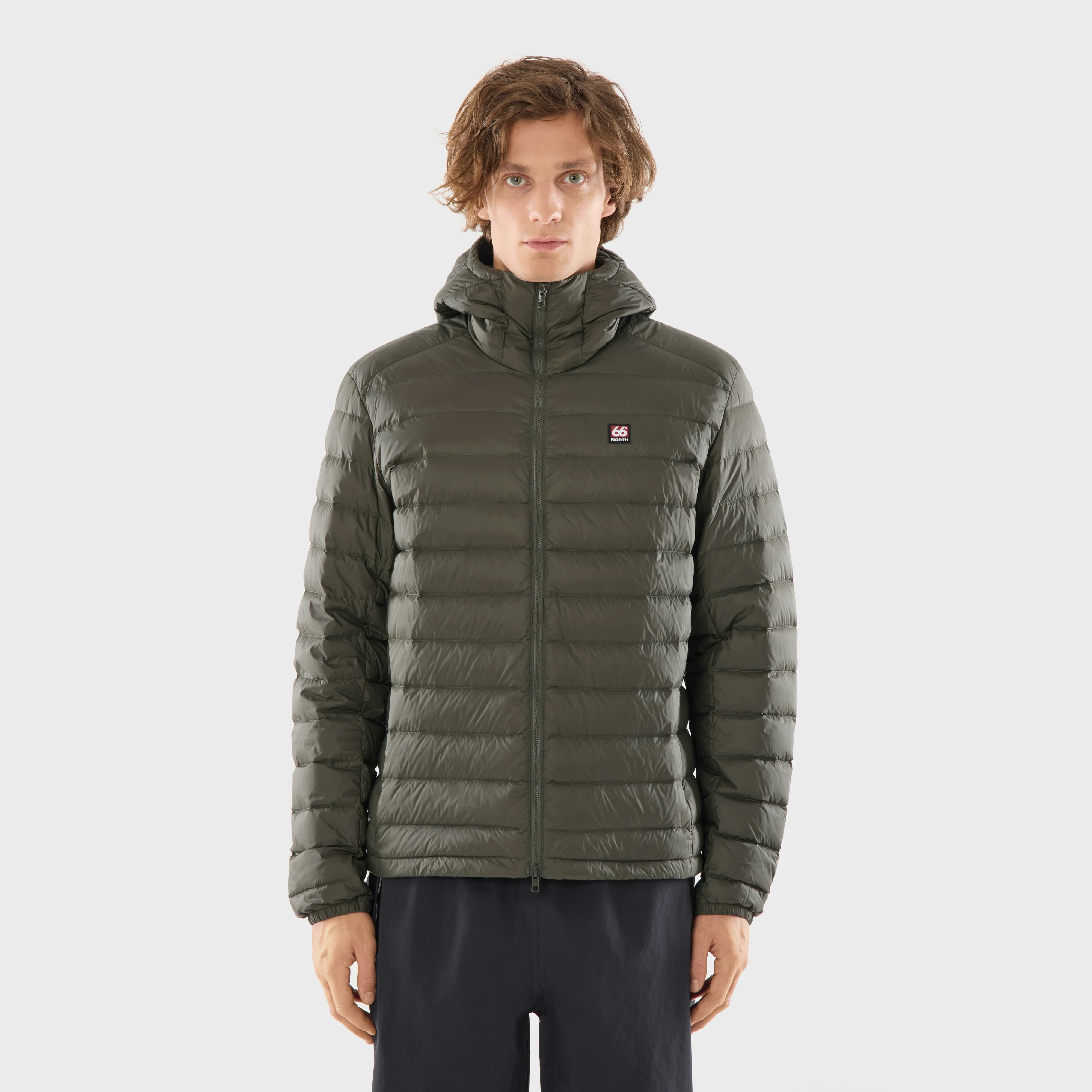 Men's Keilir Hooded Down Jacket - 1