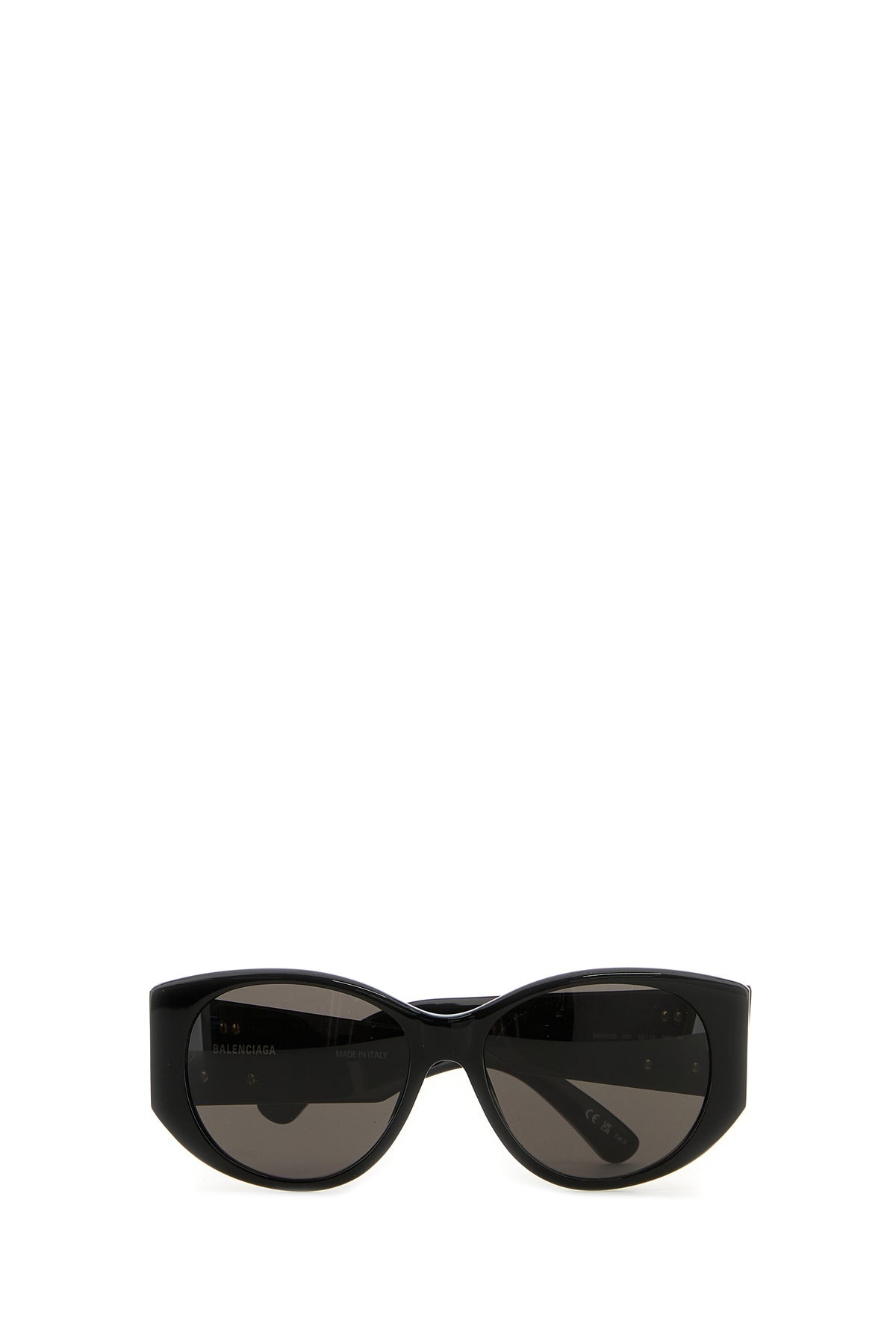 Black acetate Nano Round sunglasses - 2