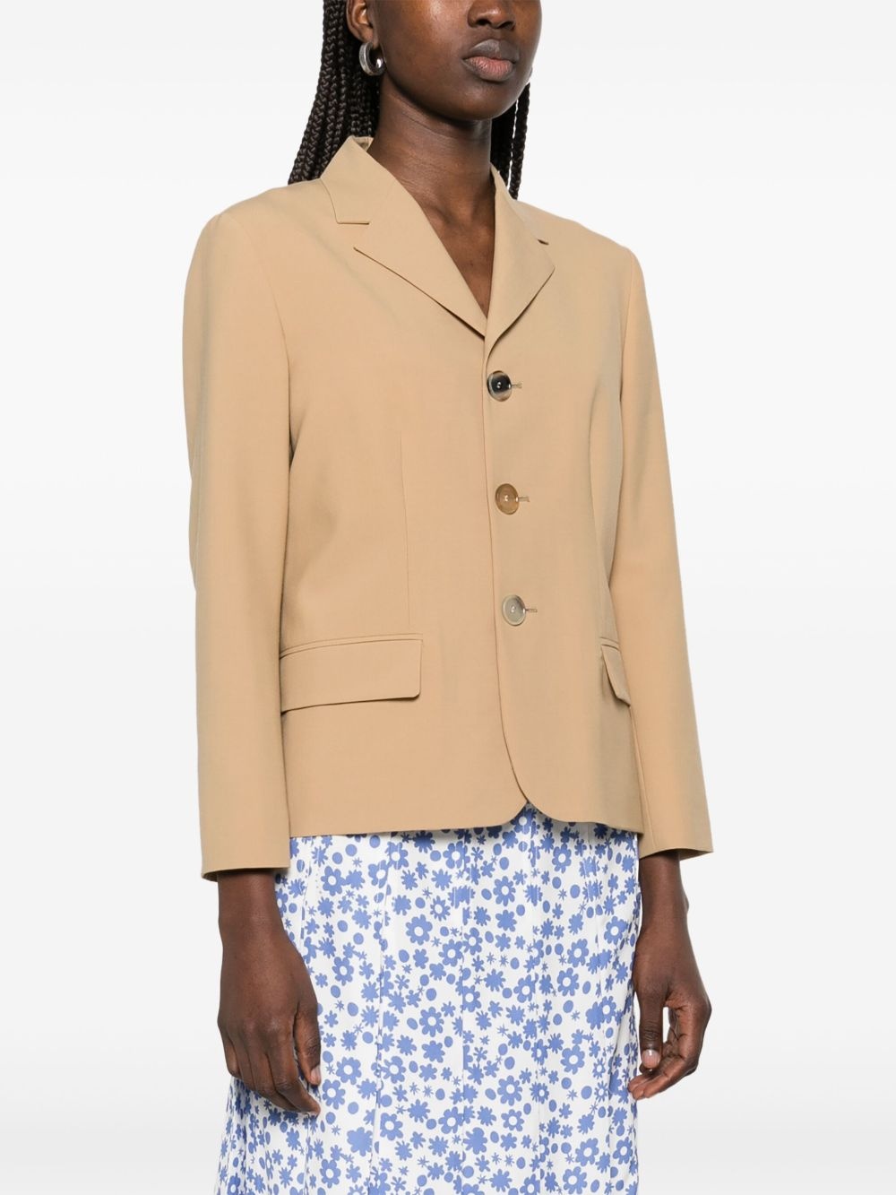 single-breasted blazer - 3