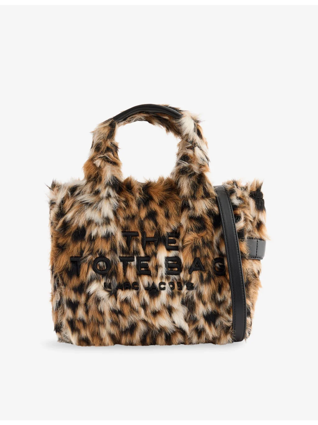The Small Leopard Faux-Fur Tote Bag - 1