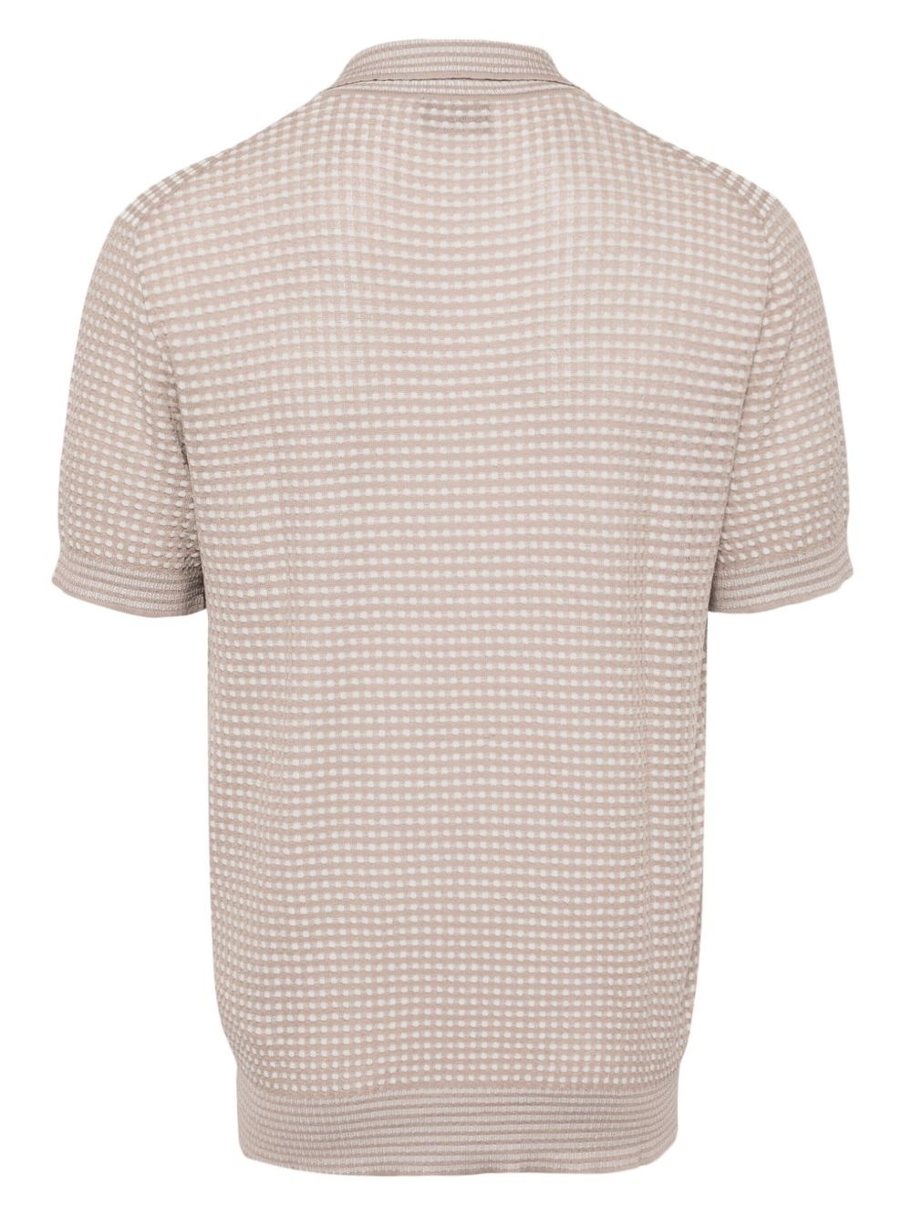 knitted polo shirt - 2