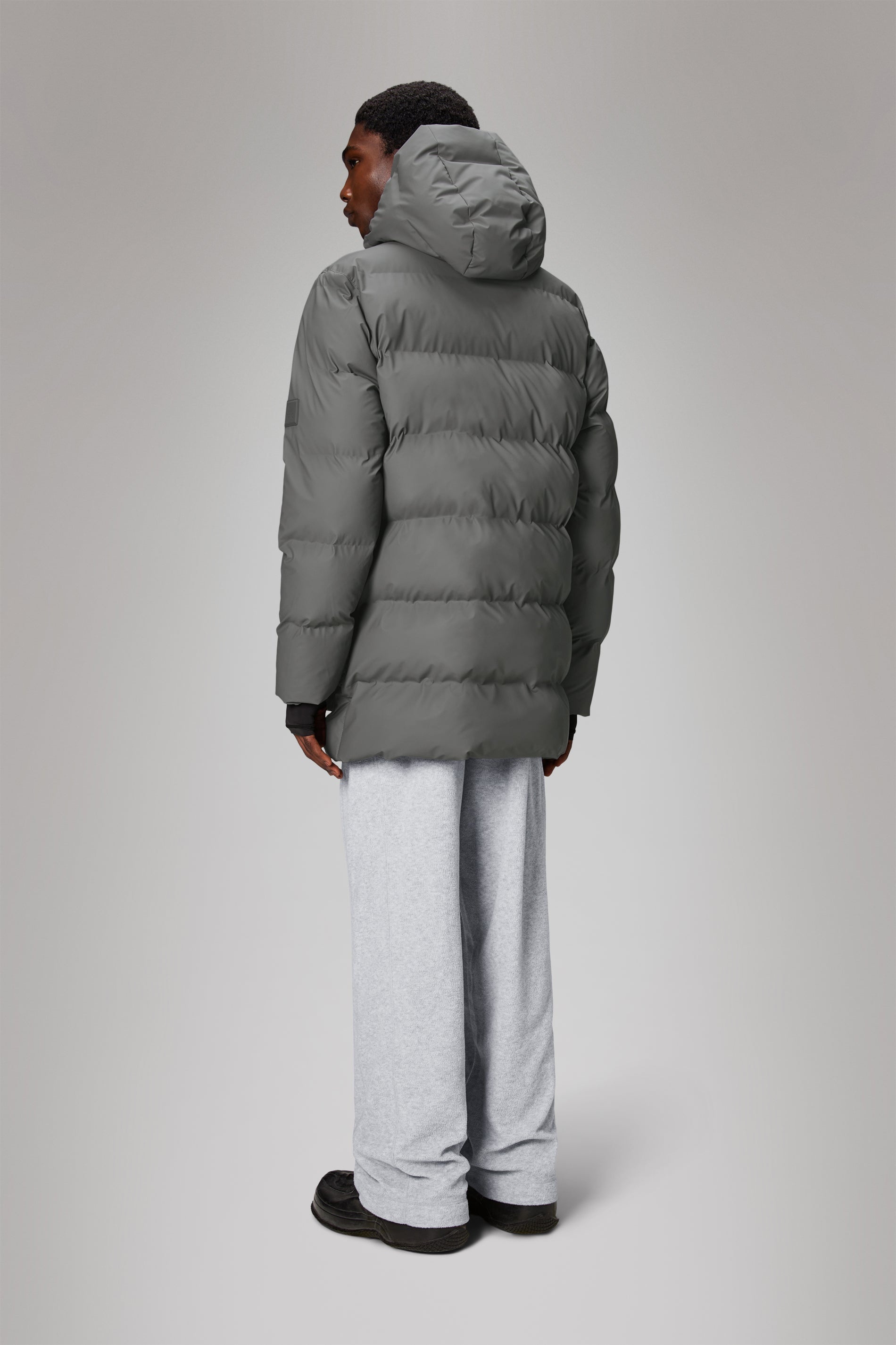 Alta Long Puffer Cargo Jacket - 3