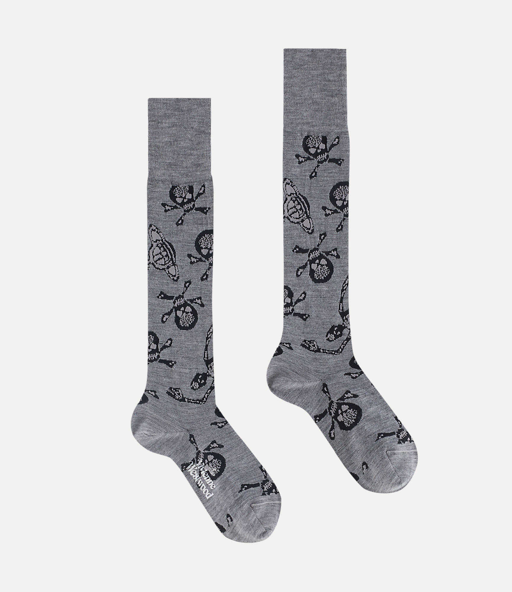 SKULL HIGH SOCK - 2