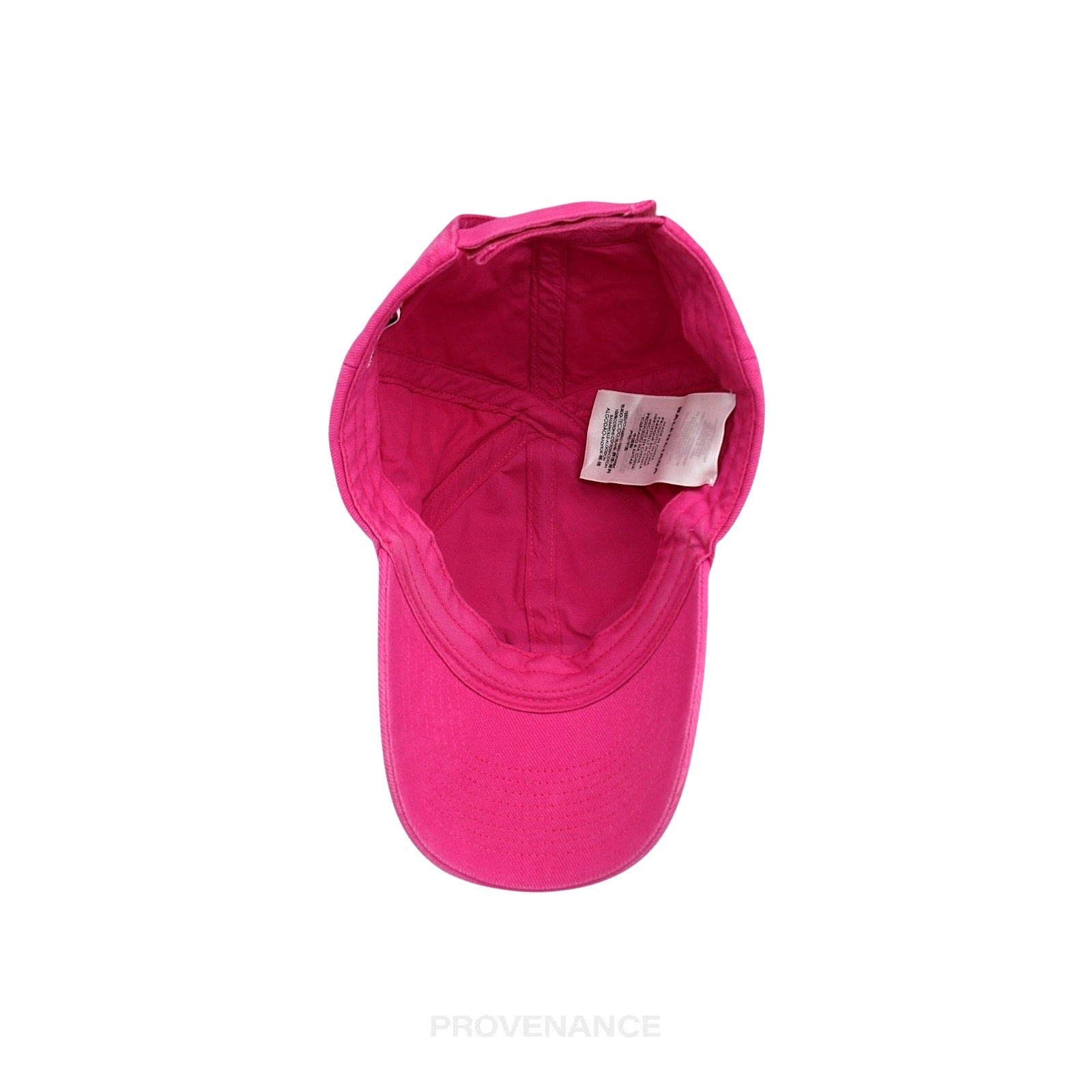 Balenciaga Embroidered Logo Cap - Washed Pink - 8
