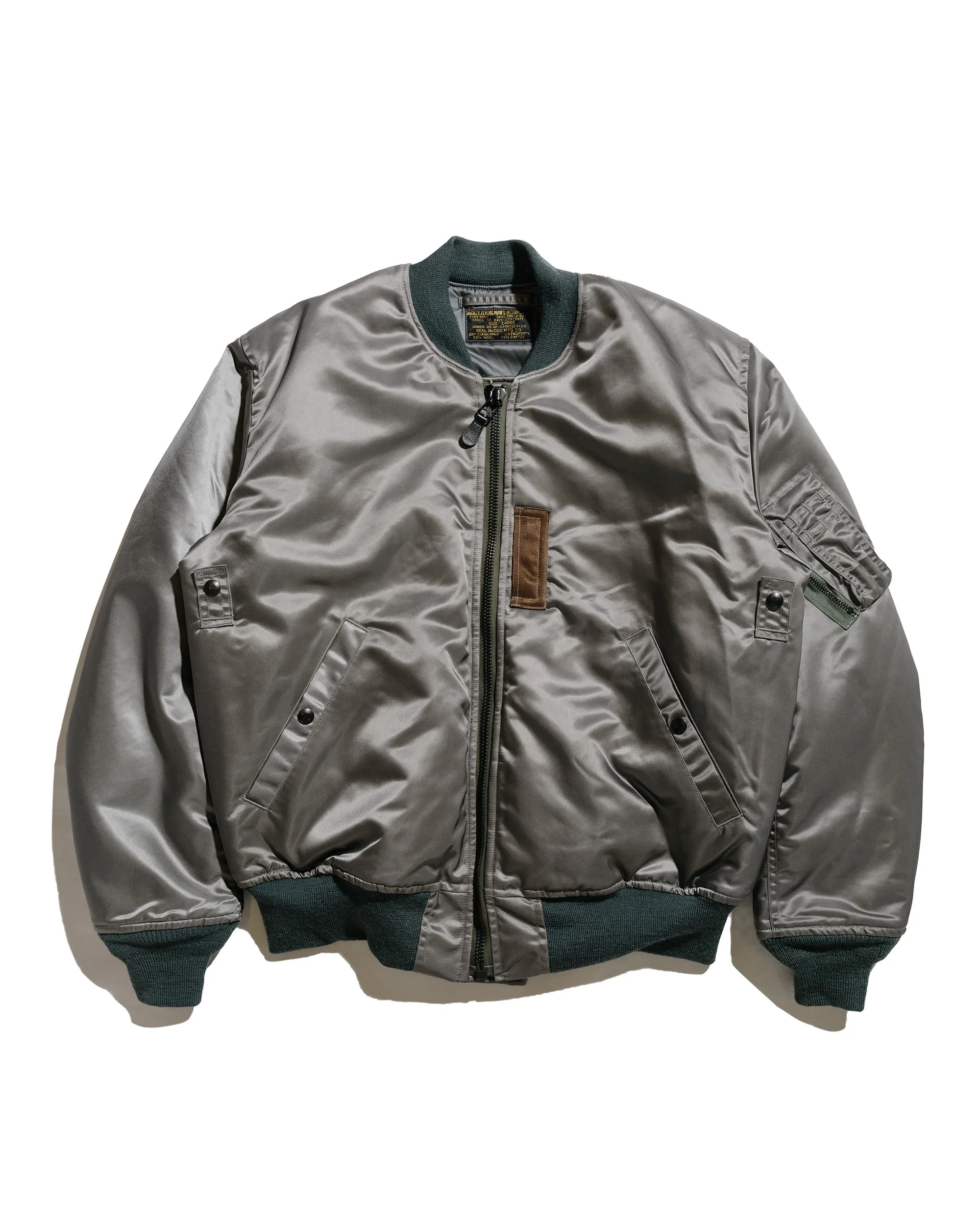 MJ24102 Type MA-1 Real McCoy Mfg. Co. / J-8279 Silver Gray - 1